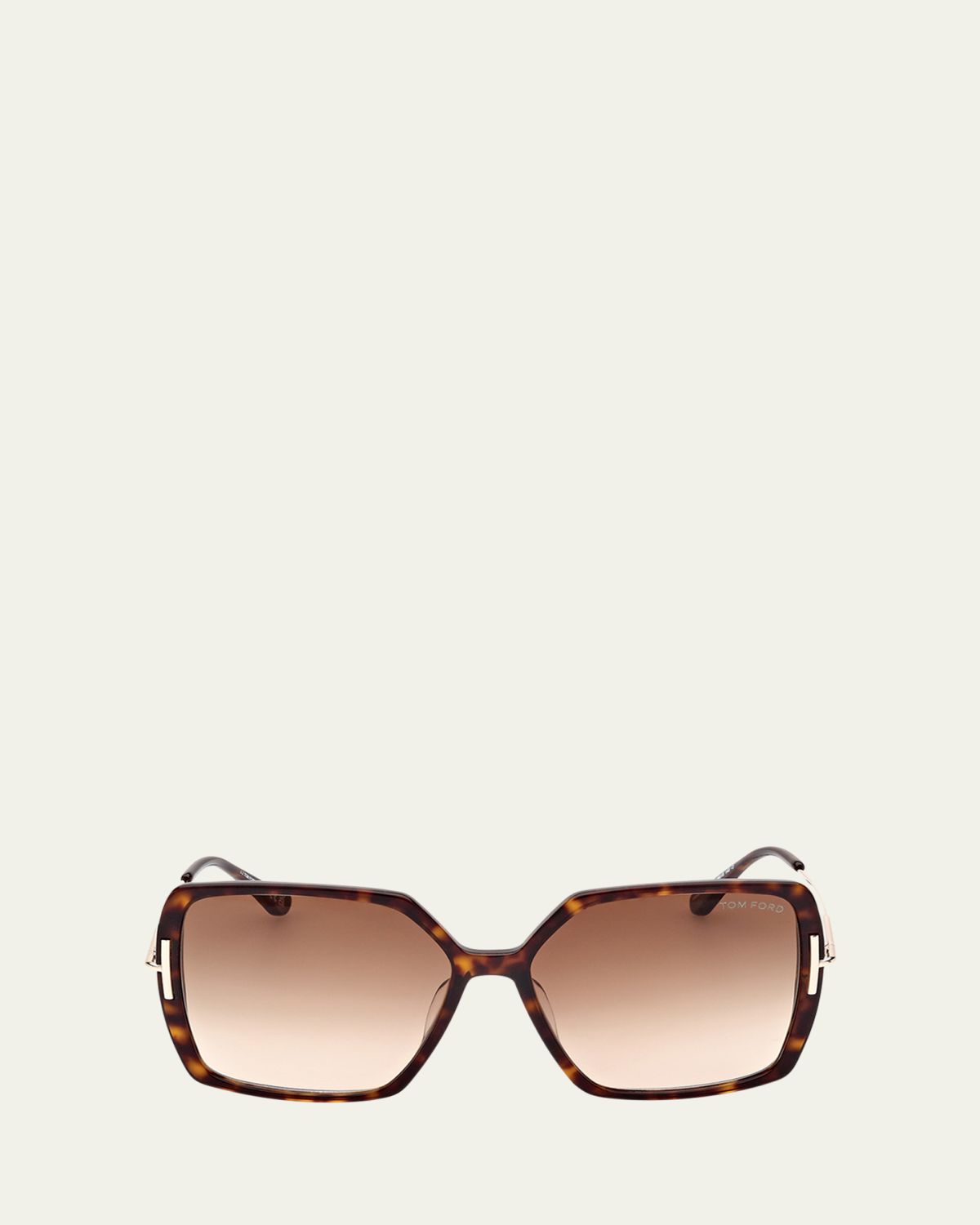 TOM FORD Joanna Mixed-Media Butterfly Sunglasses