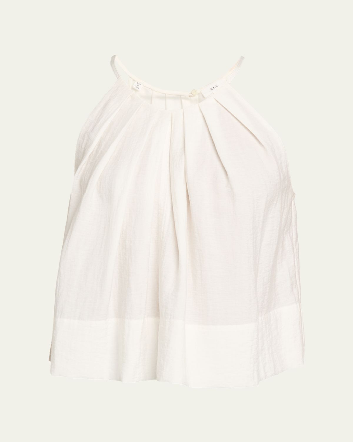 A.L.C. Caroline Pleated Scoop-Neck Top | Thumbnail 6