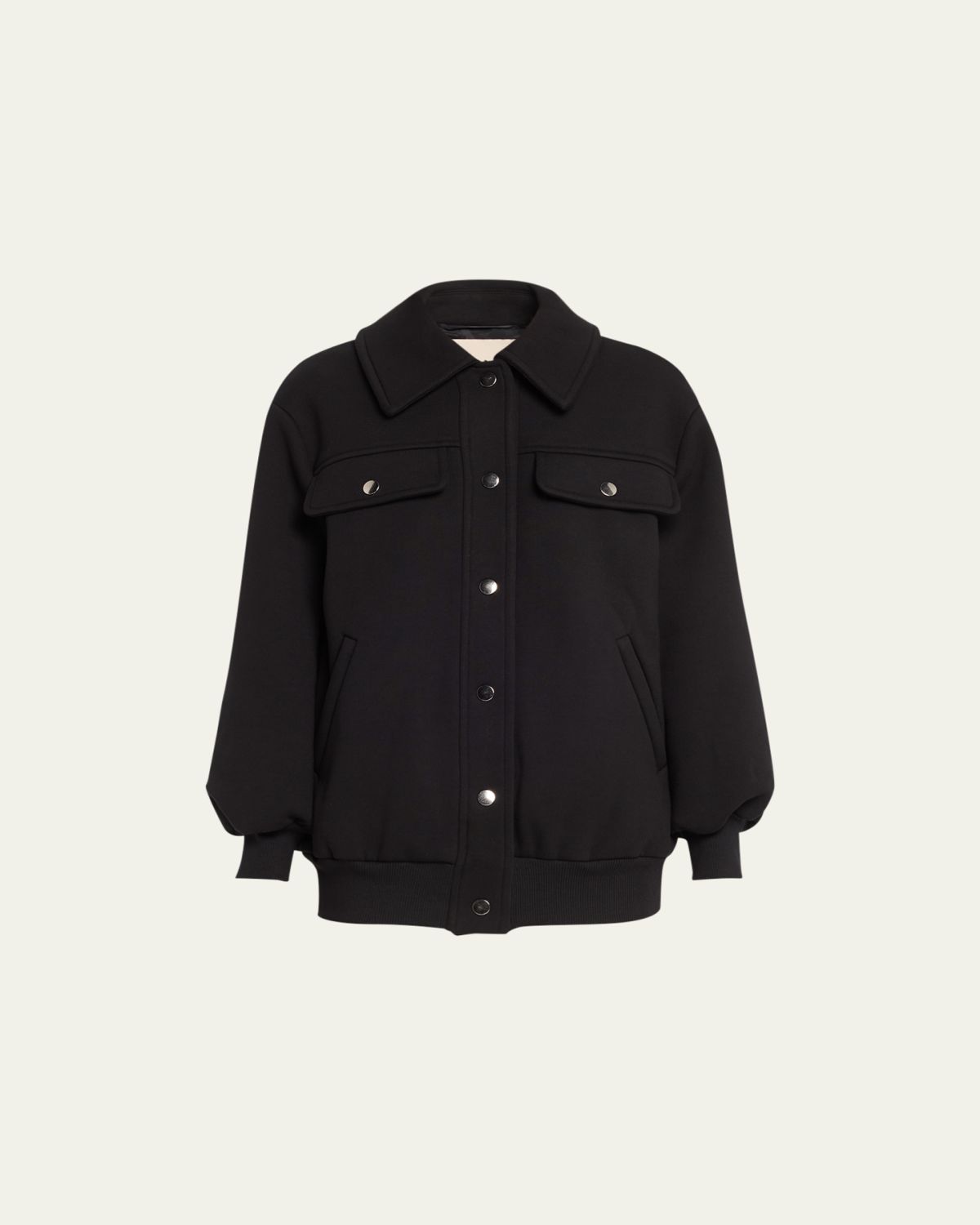 FAZ Jane Snap-Button Bomber Jacket | Thumbnail 6 FAZ Jane Snap-Button Bomber Jacket | Thumbnail 6