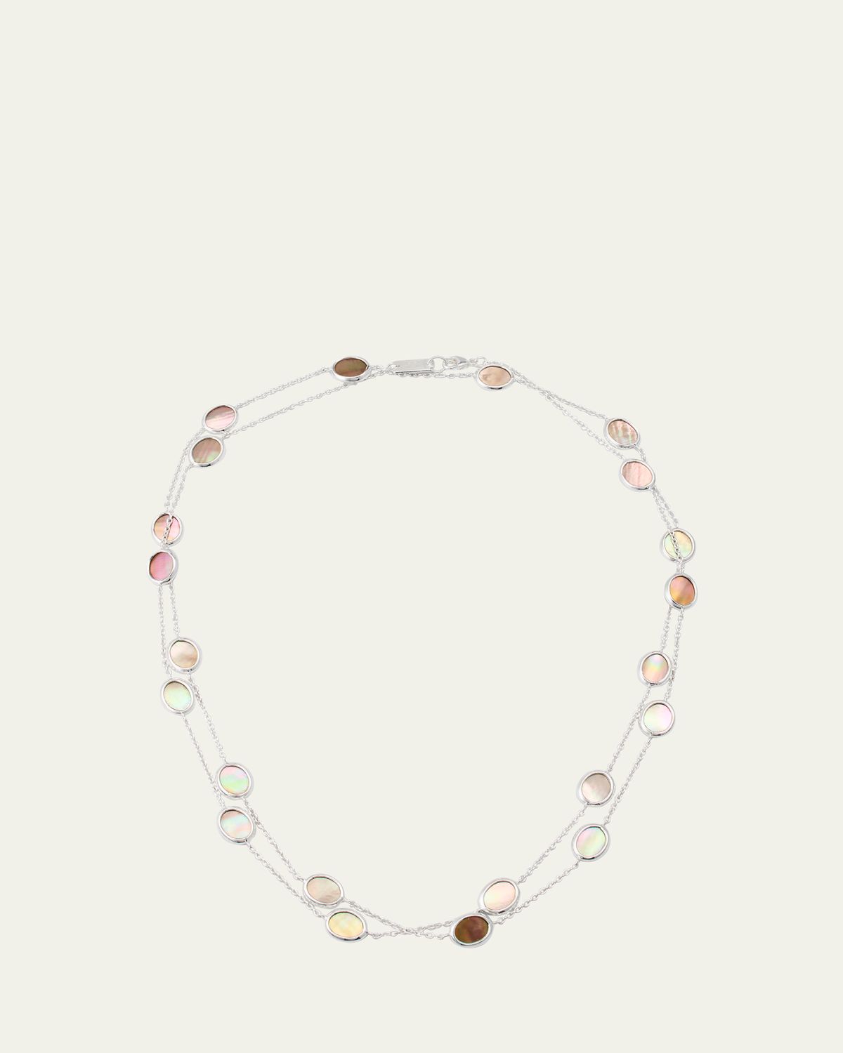 Ippolita Sterling Silver Polished Rock Candy Long Confetti Necklace