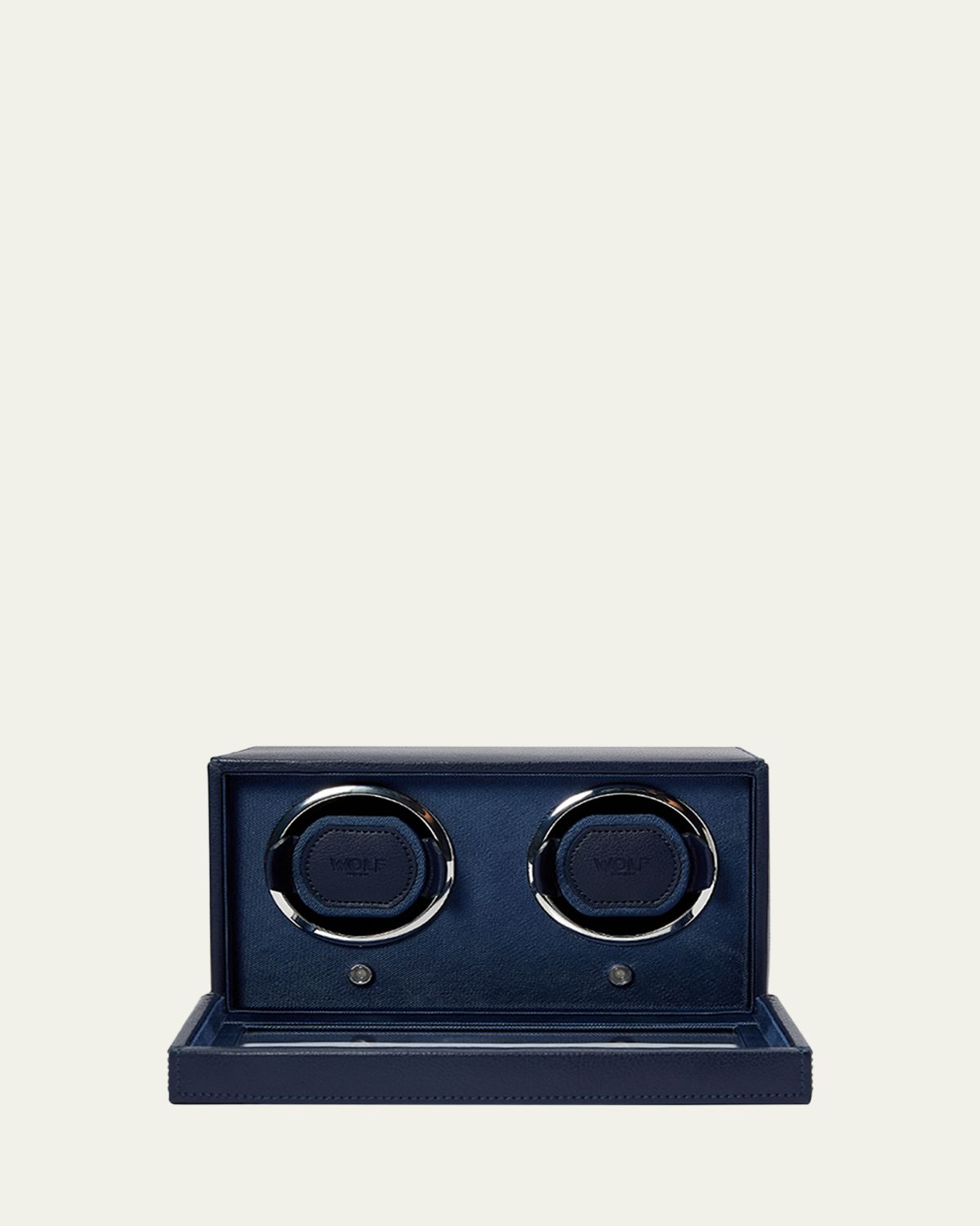 WOLF Cub Double Watch Winder with Cover
