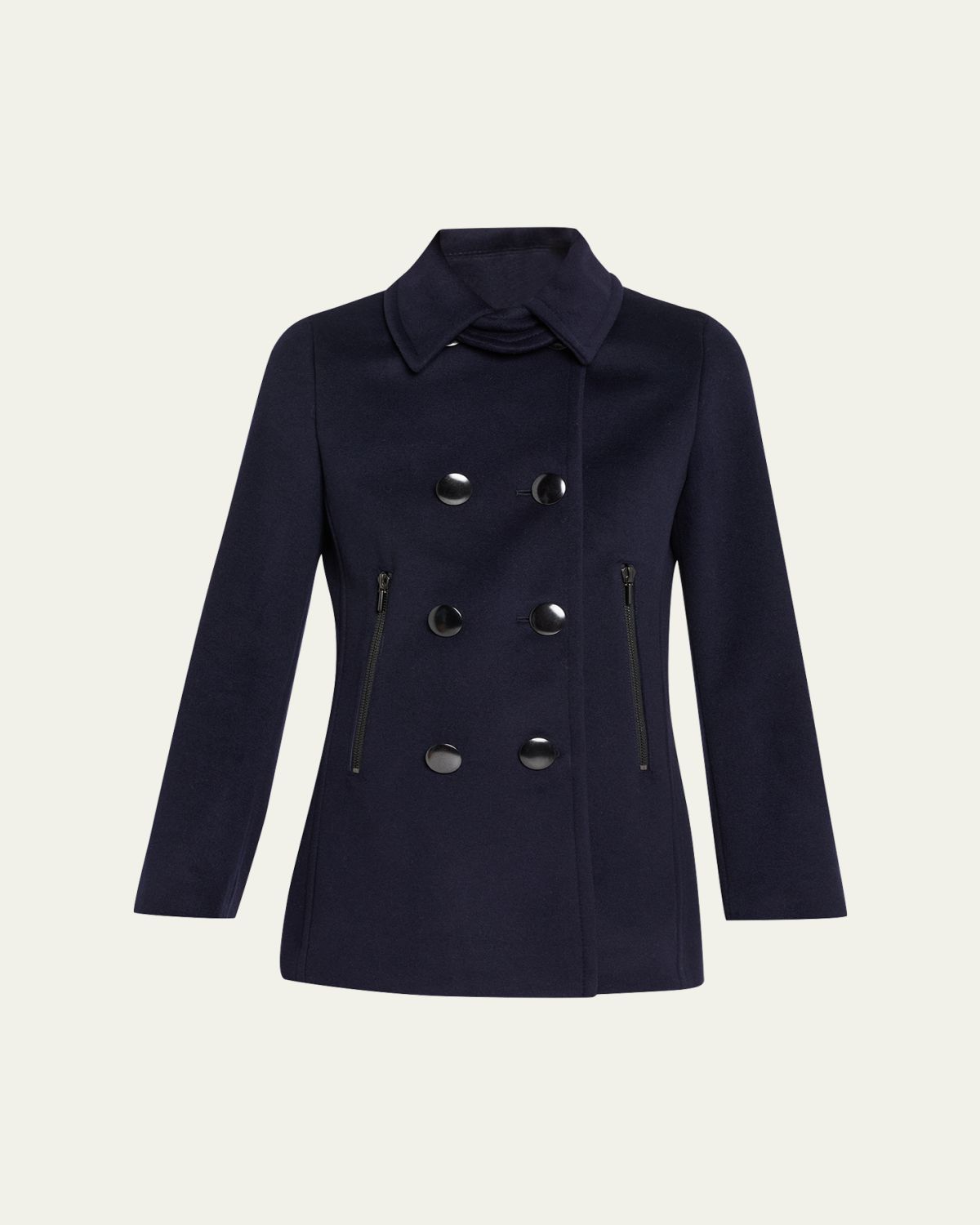 Akris punto Cashmere and Wool-Blend Top Coat - Women's Clothing
