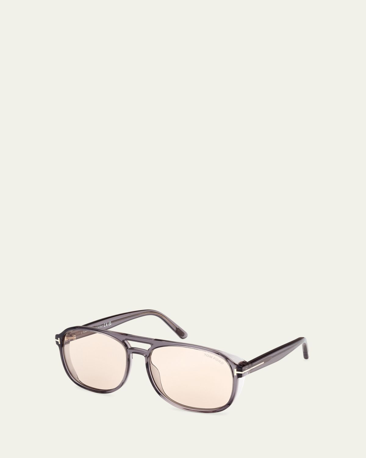 TOM FORD Men's Rosco Photochromic Acetate Aviator Sunglasses | Thumbnail 2 TOM FORD Men's Rosco Photochromic Acetate Aviator Sunglasses | Thumbnail 2