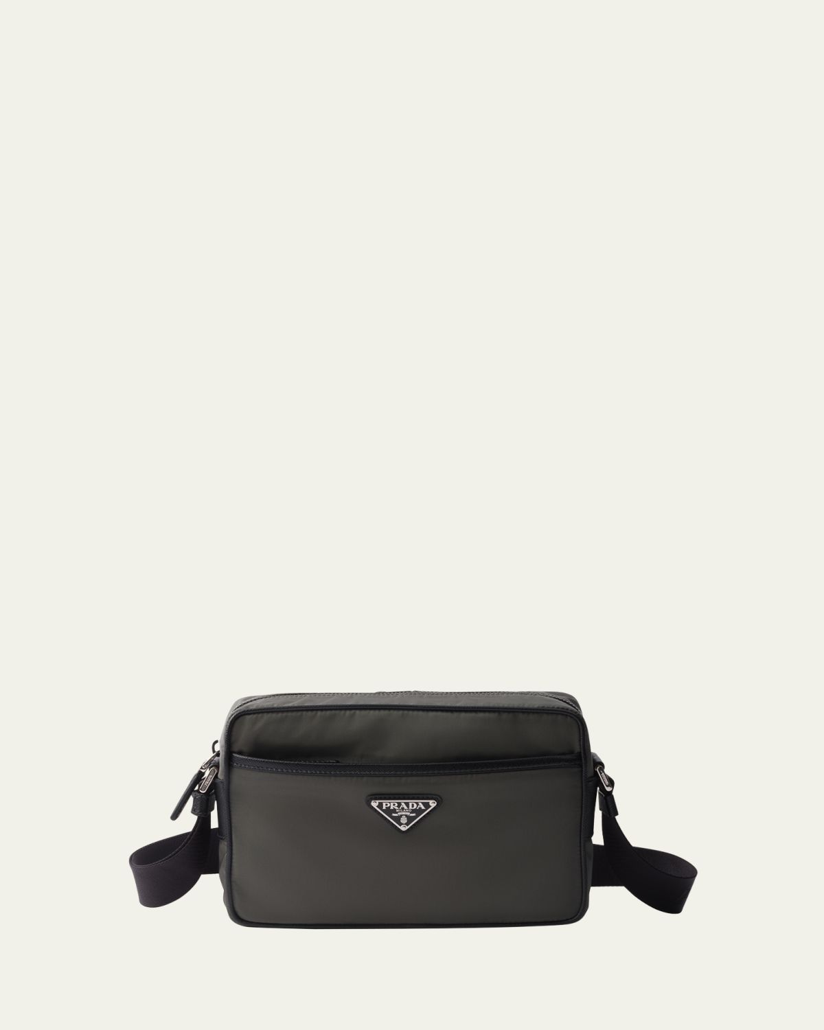Prada Men's Saffiano Nylon Crossbody Bag