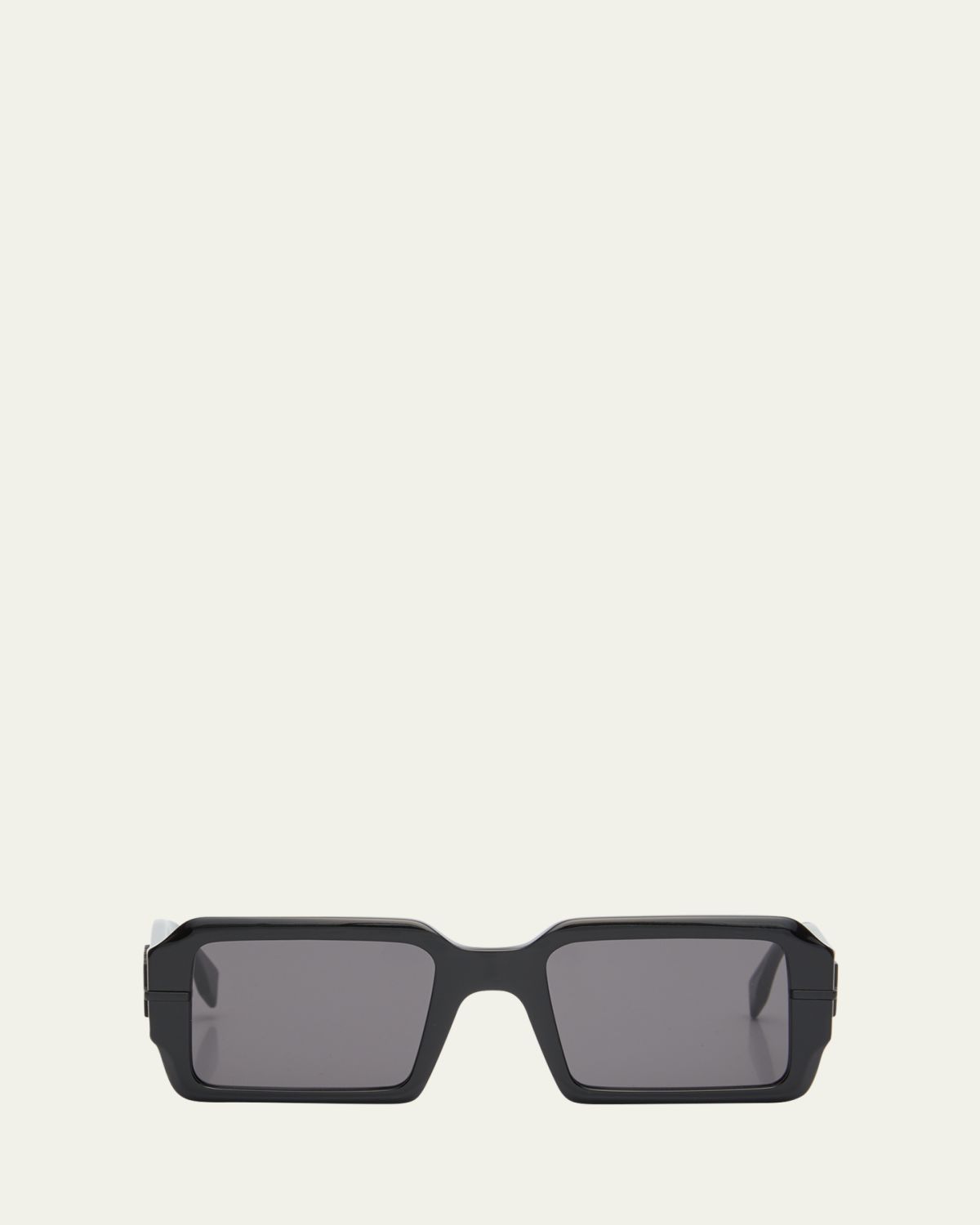 Fendi O'lock Acetate Rectangle Sunglasses