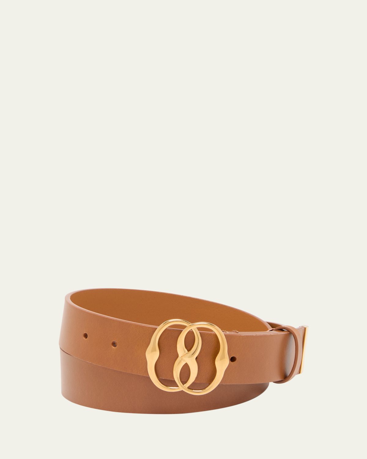 Bally Men's Interlock Buckle Leather Belt