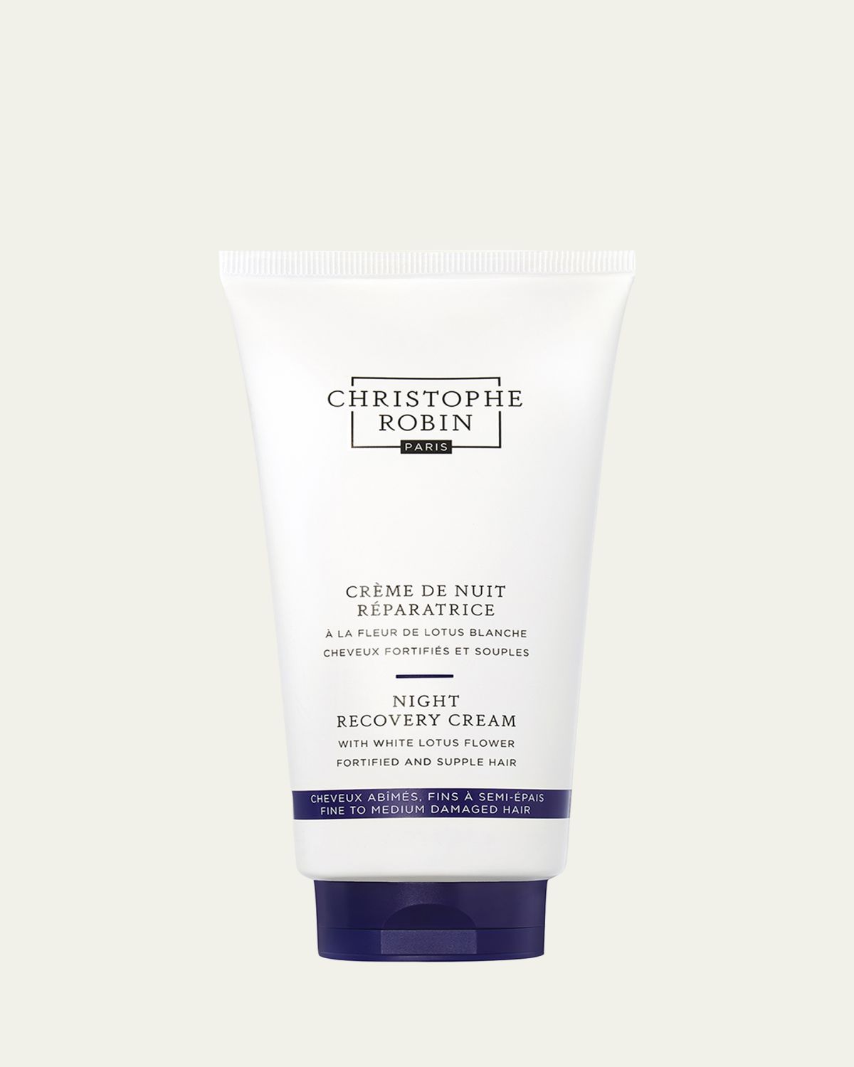 Christophe Robin Night Recovery Hair Cream, 5 oz.