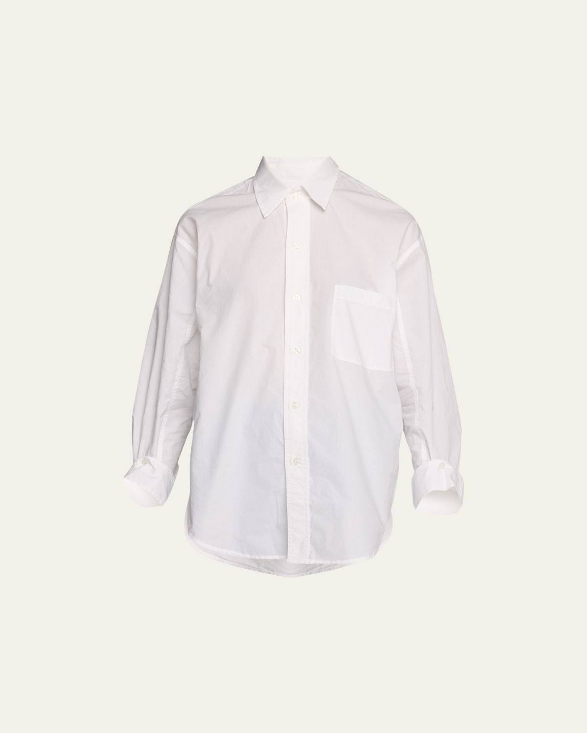 Citizens of Humanity Kayla Button-Front High-Low Shirt