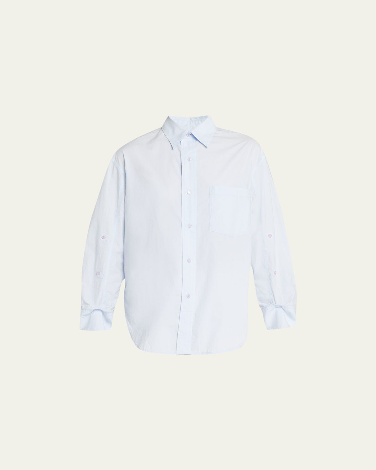 Citizens of Humanity Kayla Button-Front High-Low Shirt | Thumbnail 6