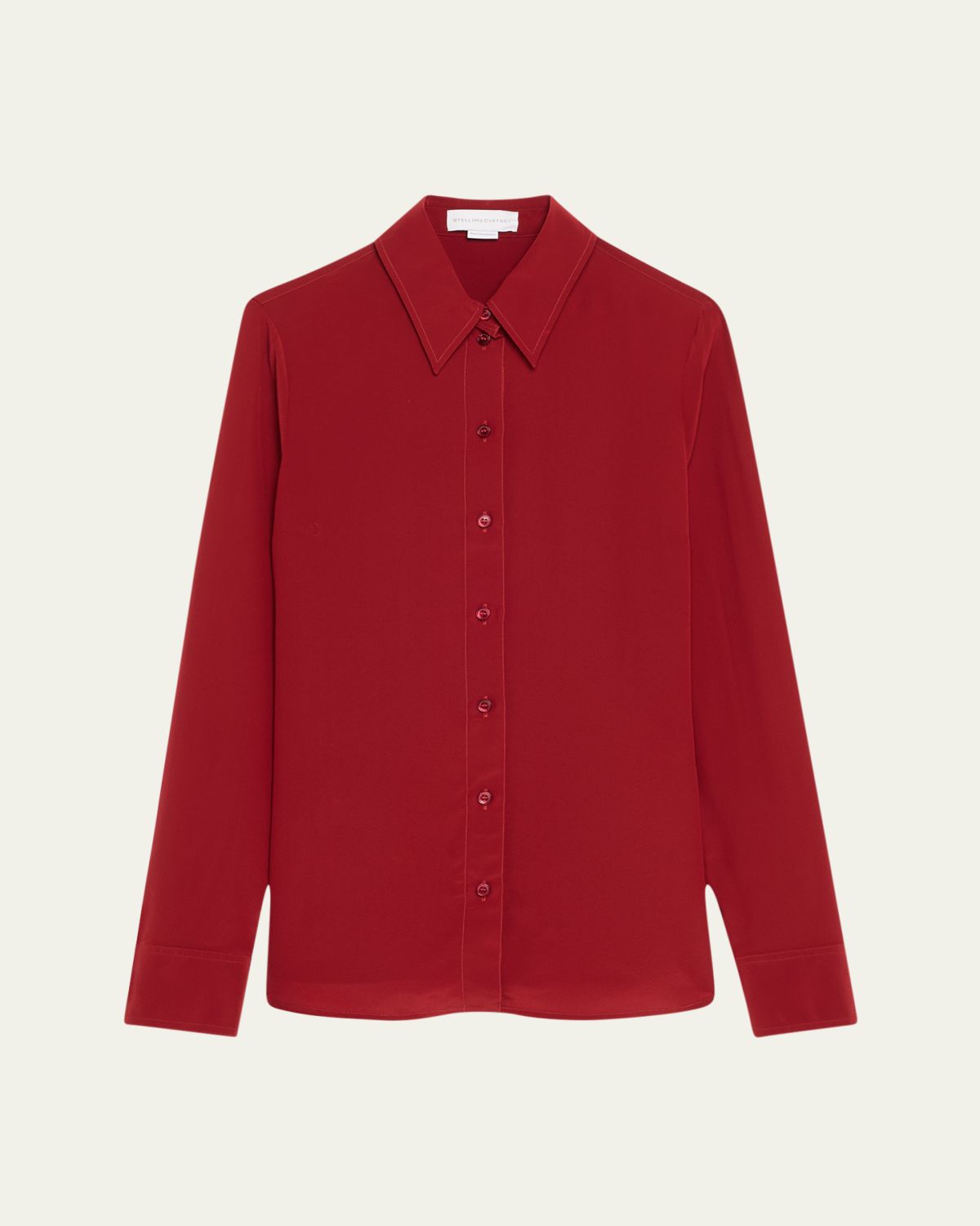 Stella McCartney Button Down Silk Top