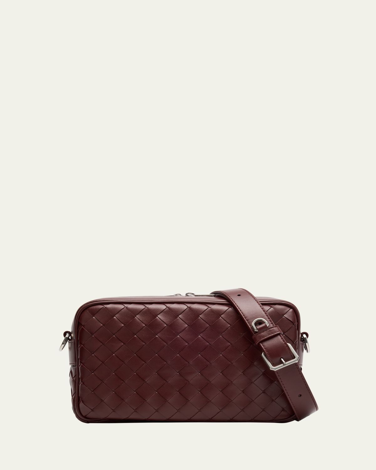 Bottega Veneta Men's Intrecciato Small Crossbody Bag