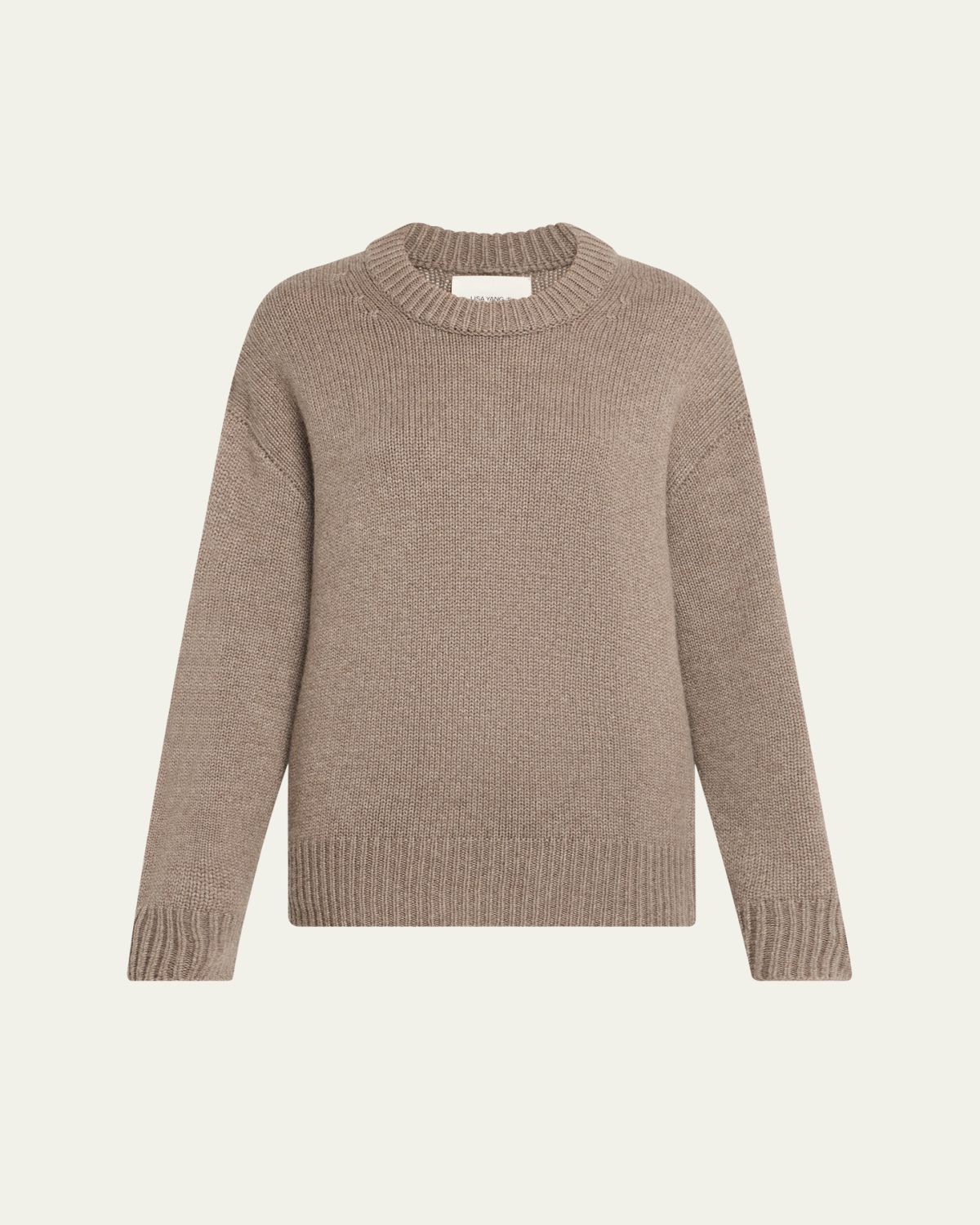 Lisa Yang Renske Cashmere Drop-Shoulder Sweater