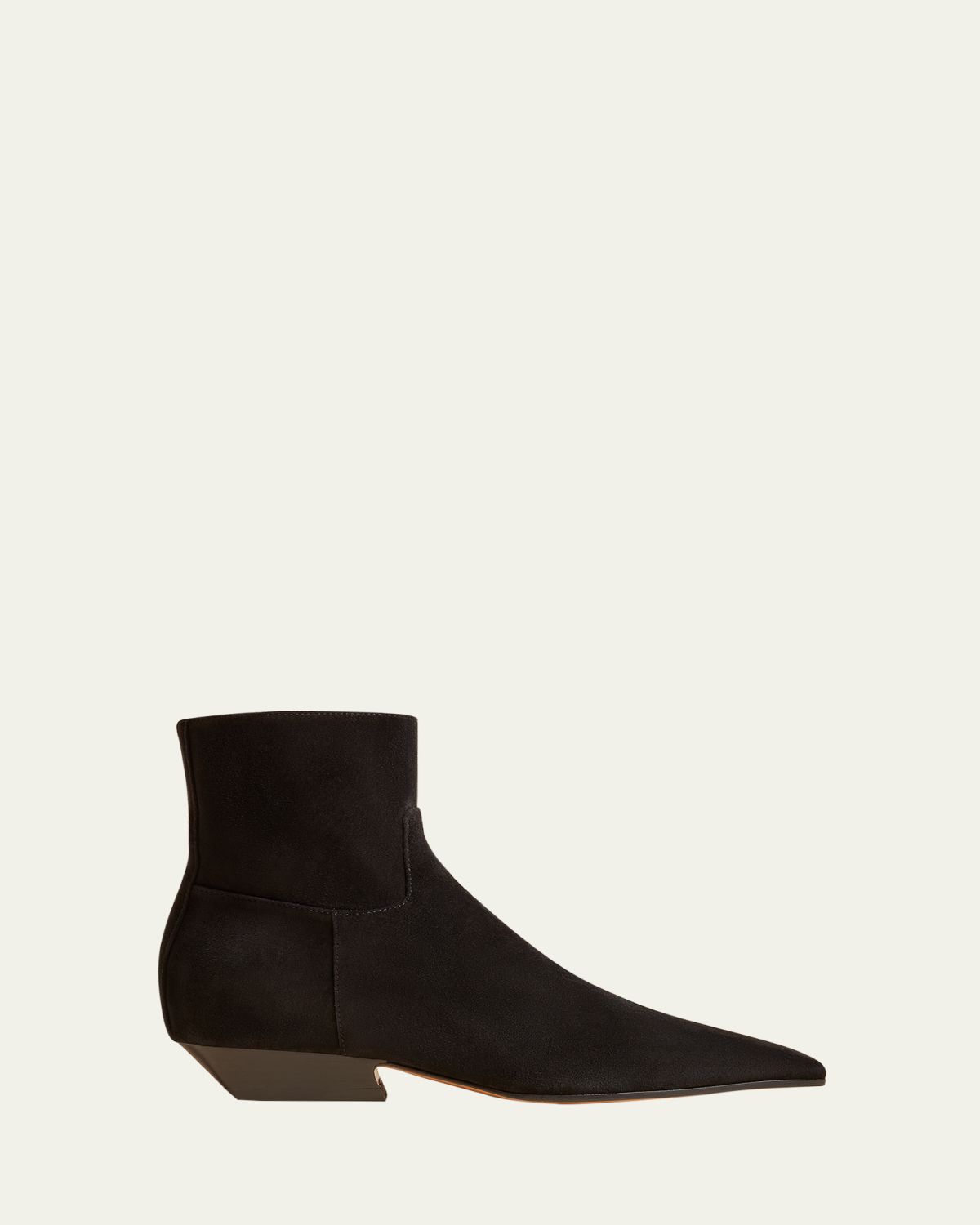 Khaite Marfa Suede Ankle Boots