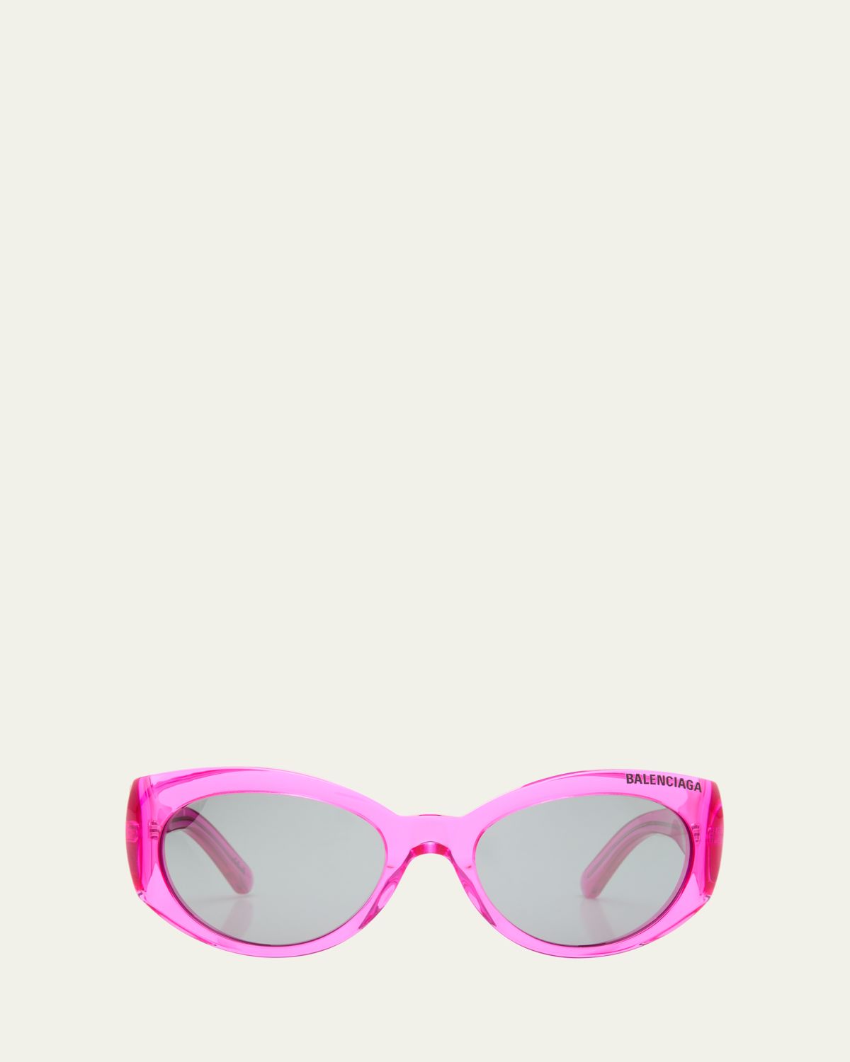 Balenciaga BB0267S Round Acetate Sunglasses