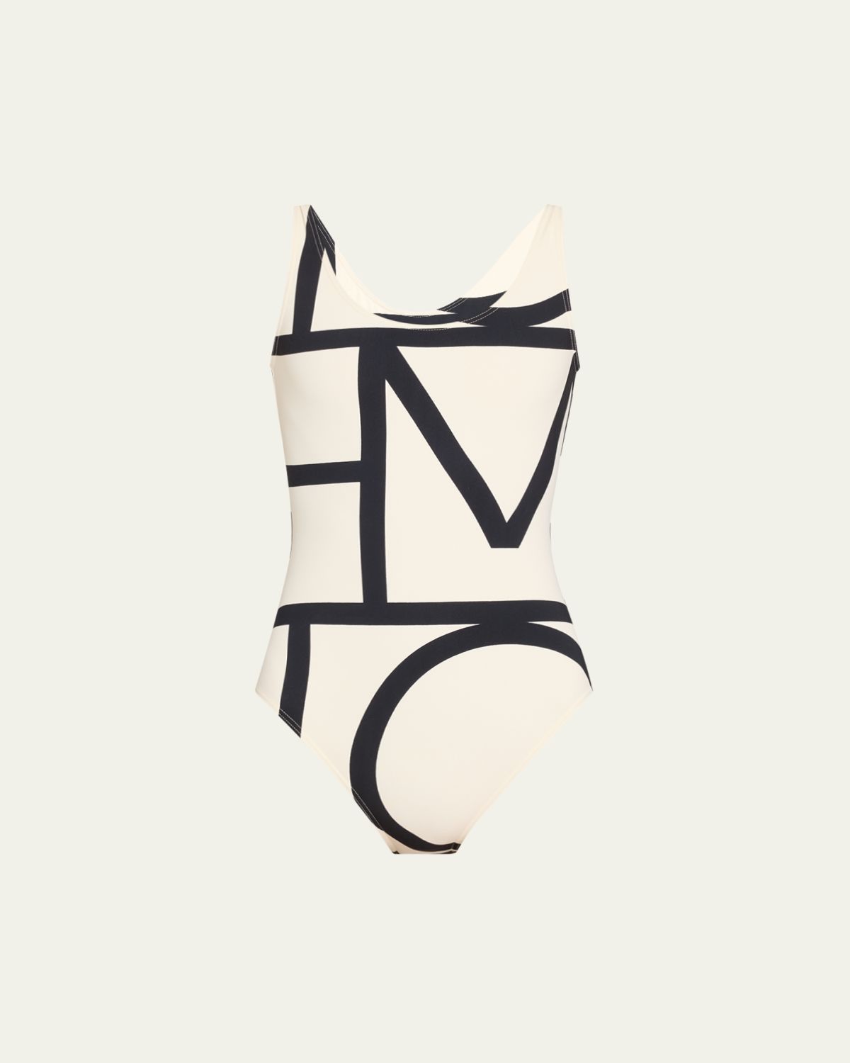 Toteme Monogram One-Piece Swimsuit
