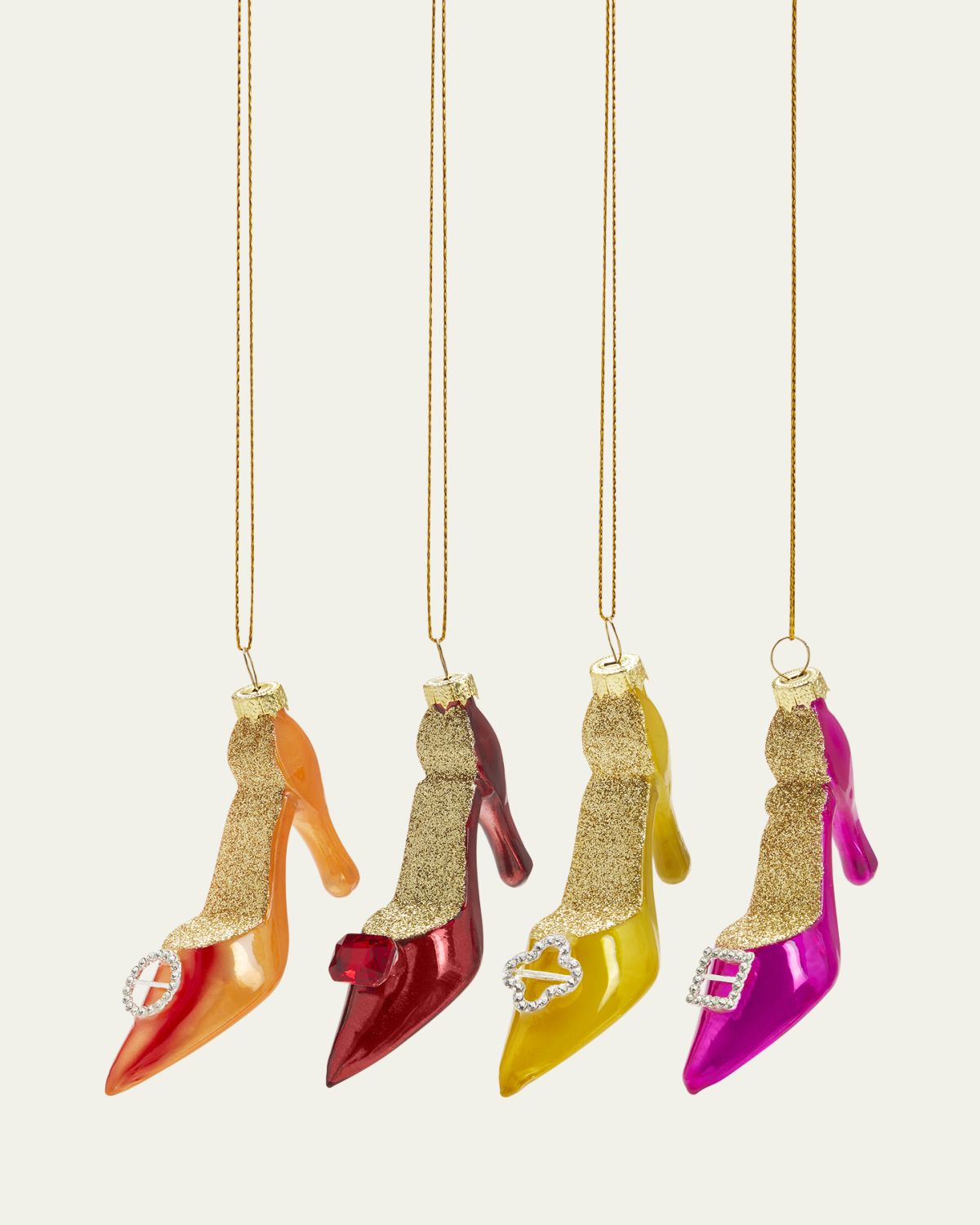 Cody Foster & Co Jeweled Shoe Christmas Ornament