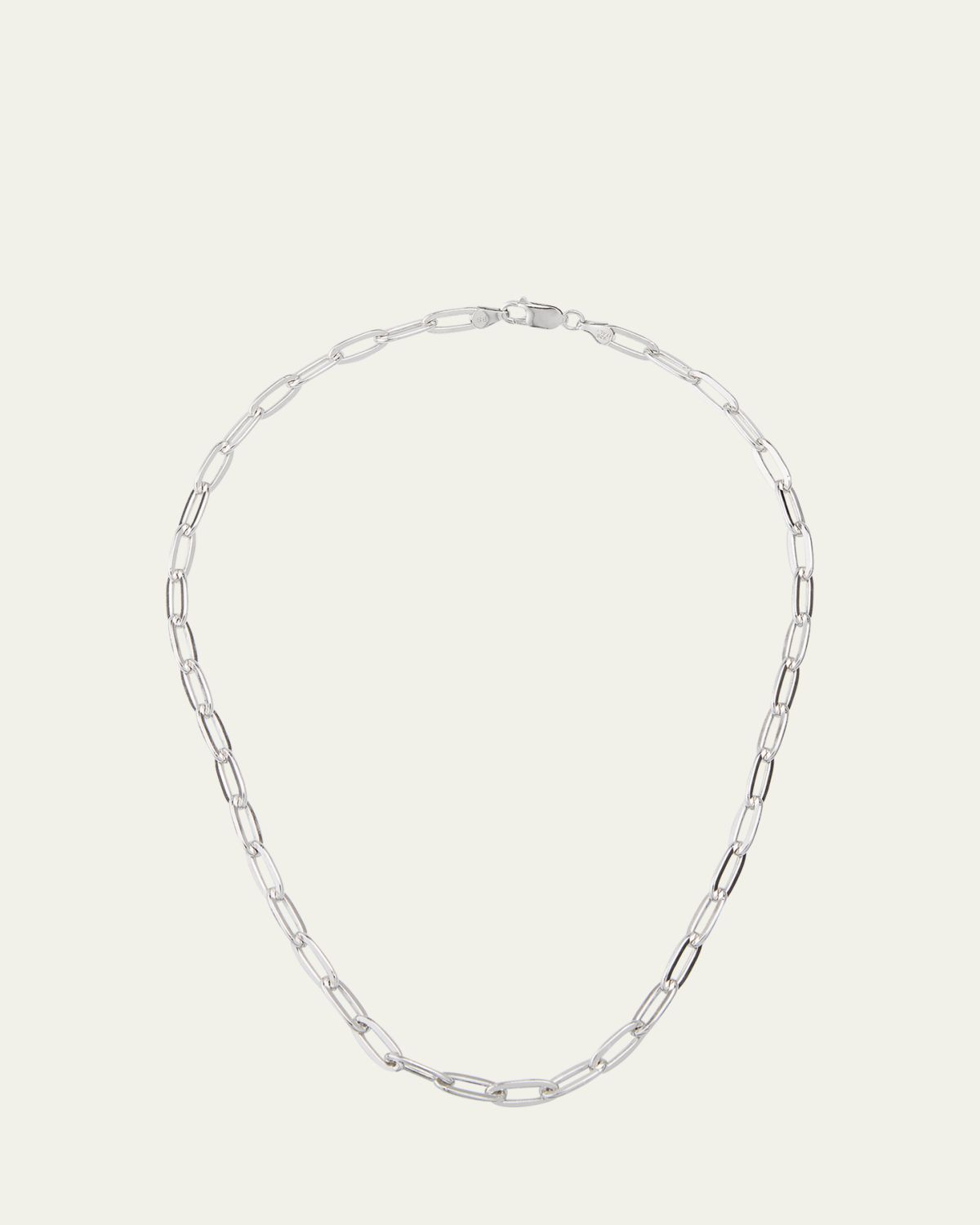 V.BELLAN Large Paperclip Link Necklace