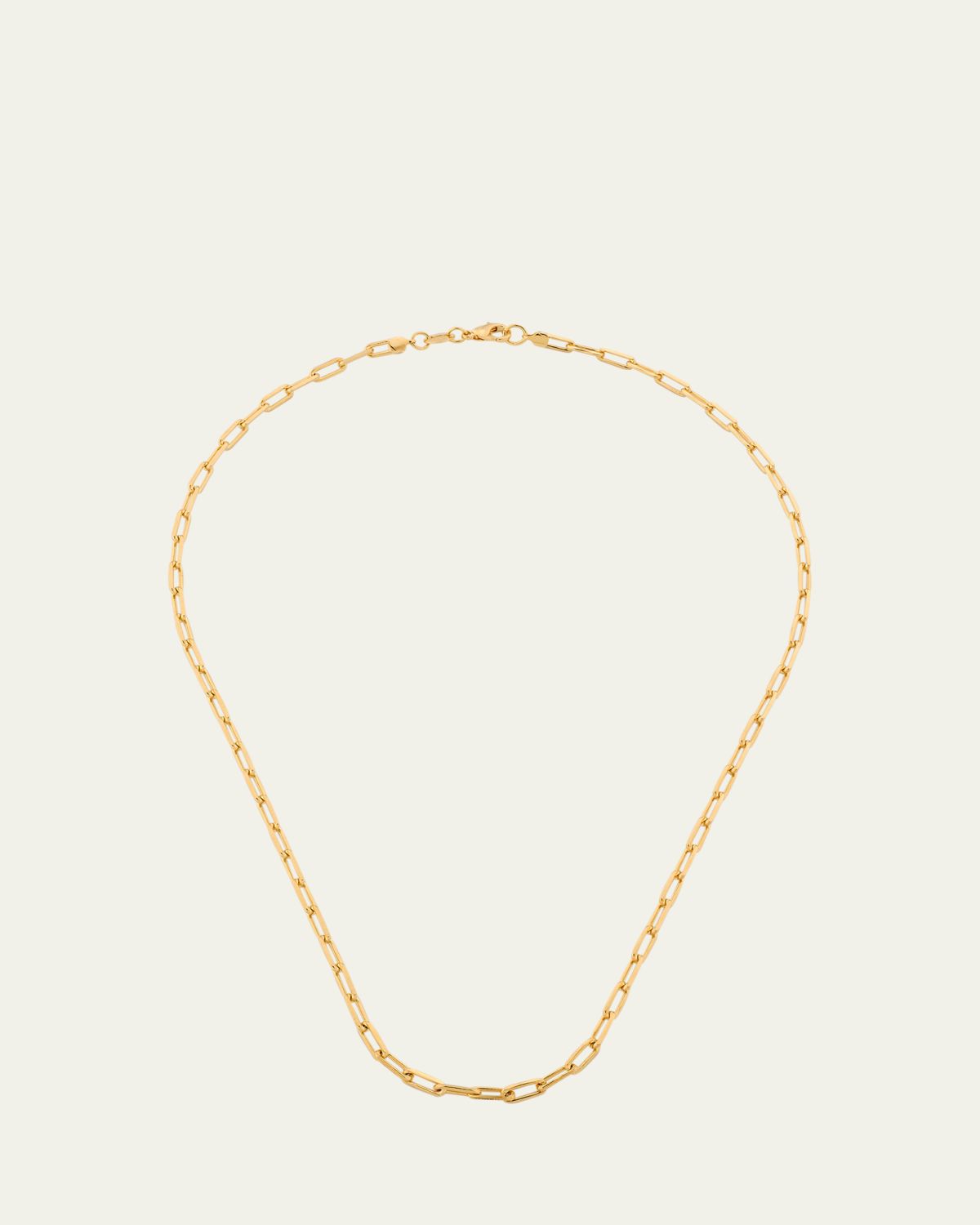 V.BELLAN Small Paperclip Link Necklace