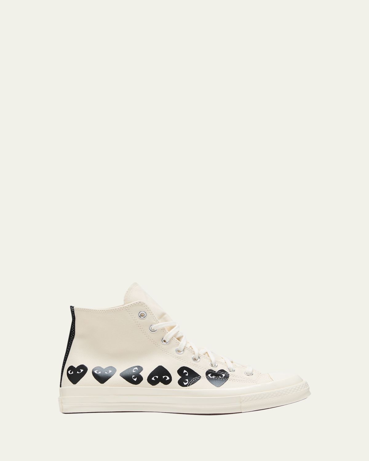 Comme des Garcons x Converse Men's Chuck 70 Multi Heart High-Top Sneakers
