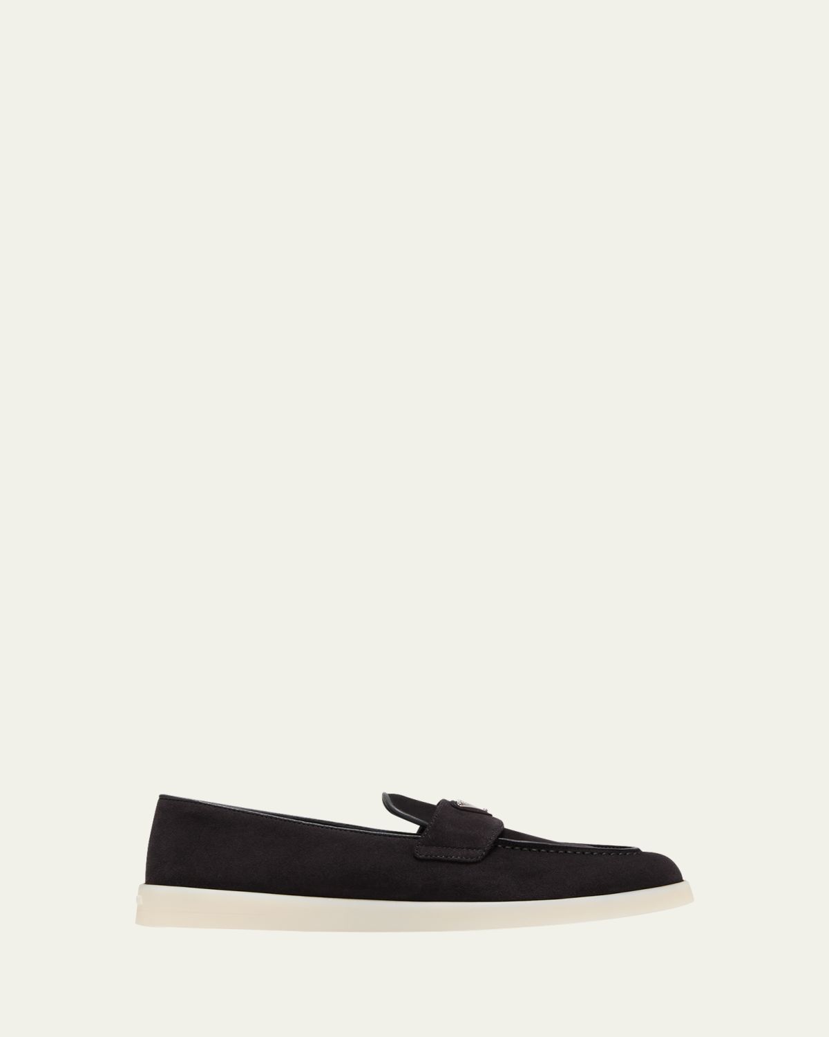 Prada Saint Tropez Suede Loafers