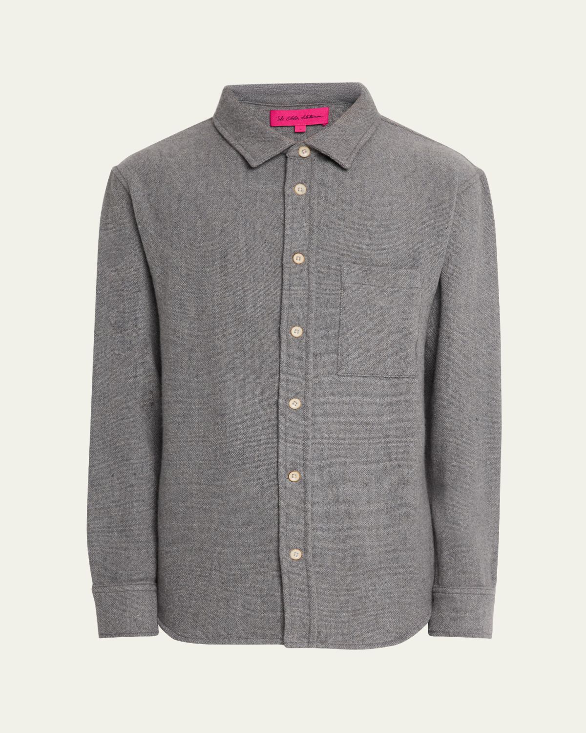 The Elder Statesman Men's Cashmere Sport Shirt