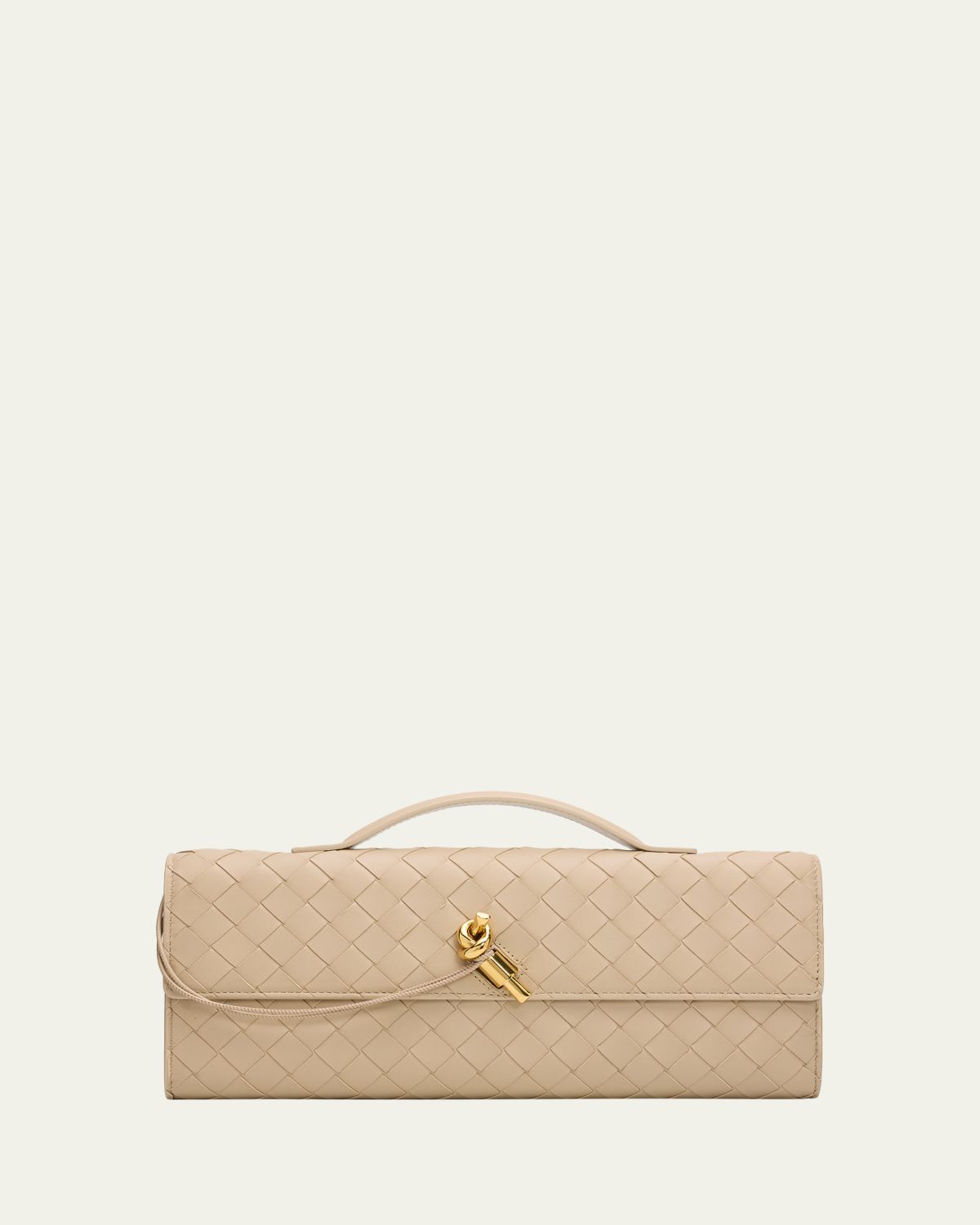 Bottega Veneta Long Andiamo Clutch Bag with Handle | Thumbnail 10