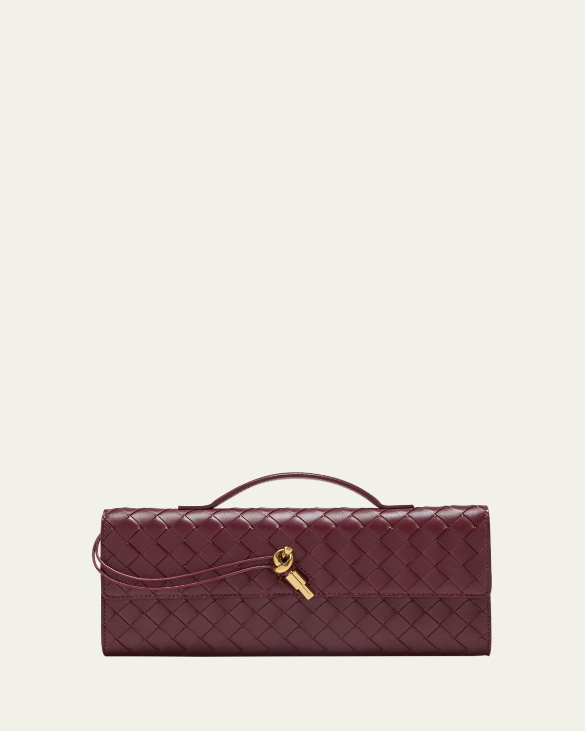 Bottega Veneta Long Andiamo Clutch Bag with Handle | Thumbnail 6