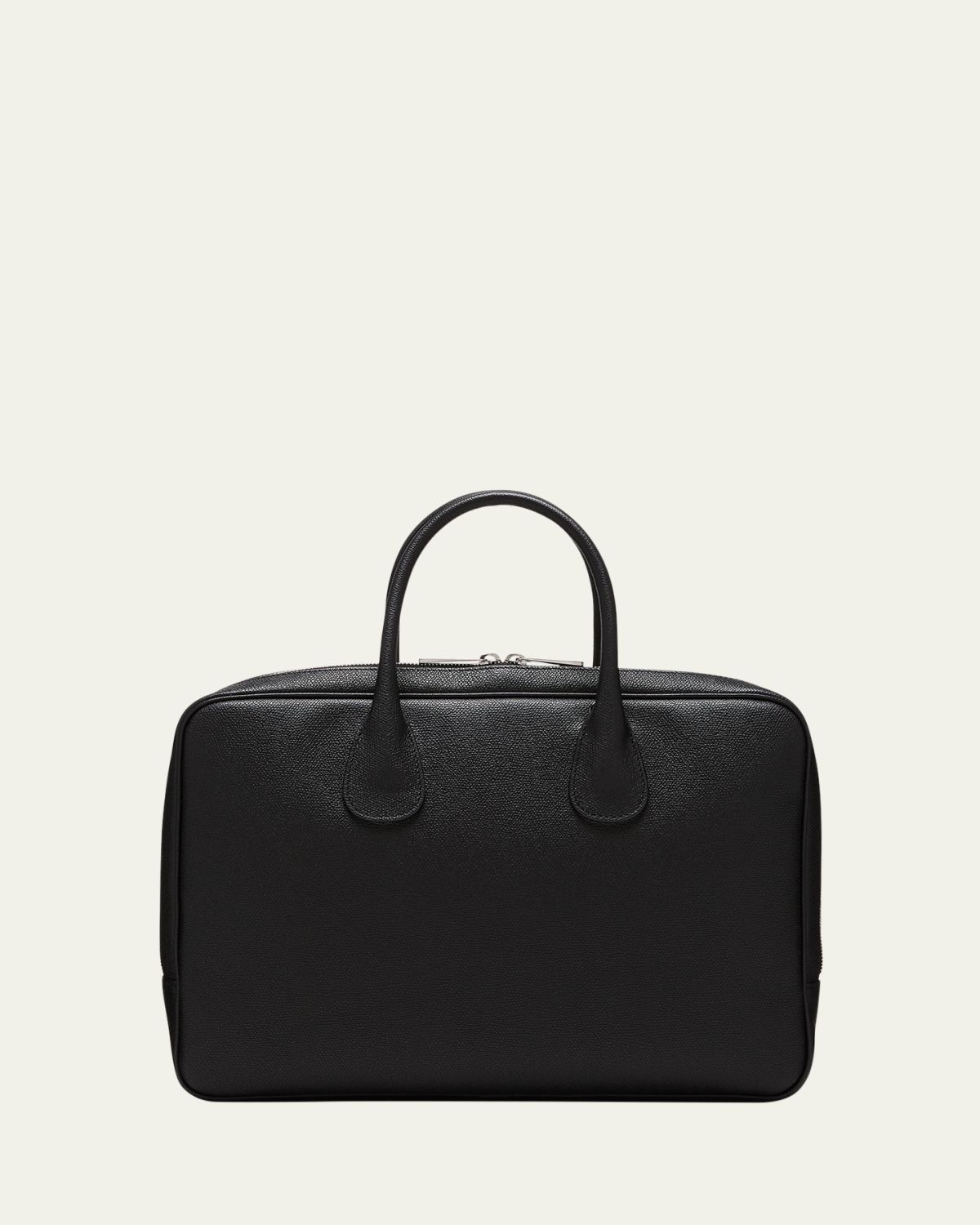 Valextra Men's MyLogo Leather Briefcase
