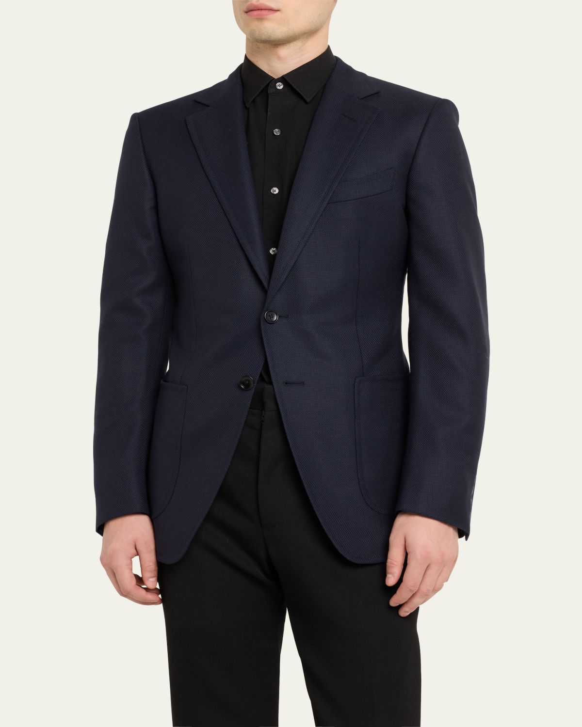 TOM FORD Men's O'Connor Patch Pocket Sport Jacket | Thumbnail 4 TOM FORD Men's O'Connor Patch Pocket Sport Jacket | Thumbnail 4