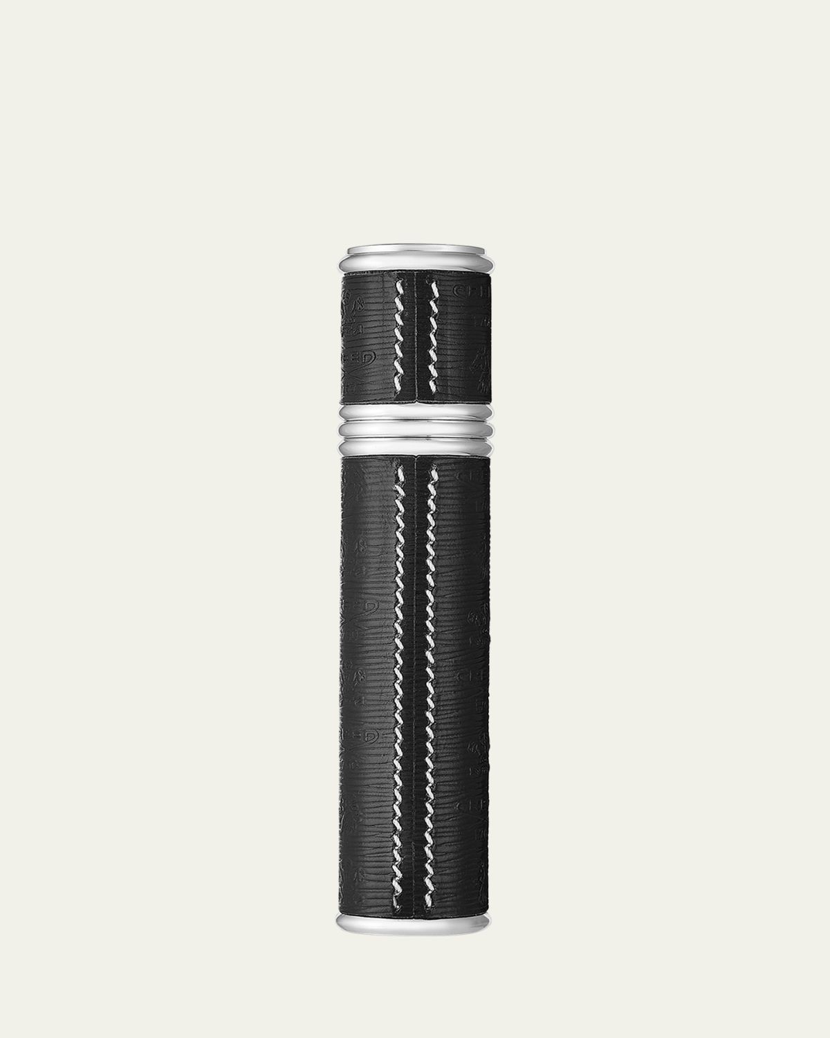 CREED Empty 0.33 oz. Leather Atomizer, Silver/Black