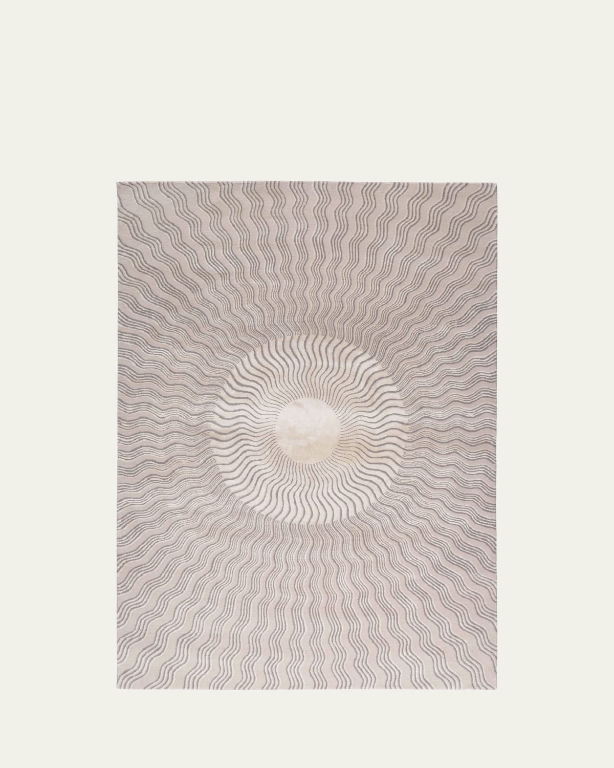 The Rug Company x Mary Katrantzou Sunray Nude Hand-Knotted Rug, 8' x 10'