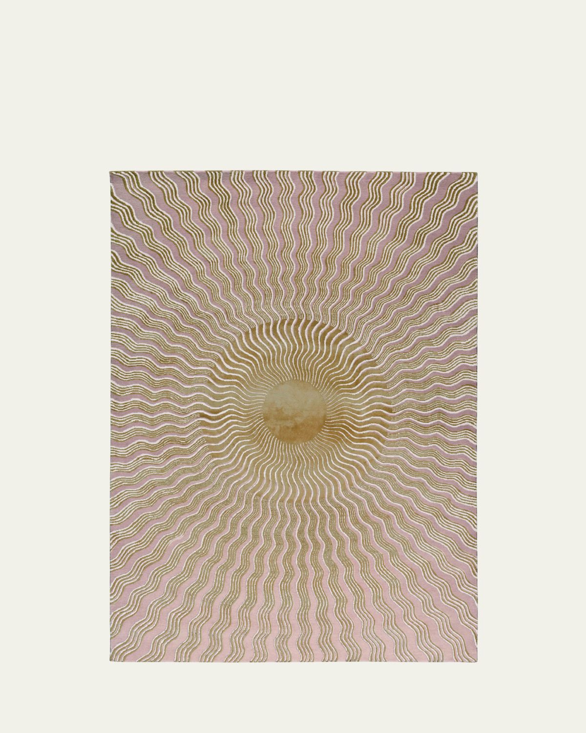 The Rug Company x Mary Katrantzou Sunray Pink Hand-Knotted Rug, 6' x 9' | Thumbnail 5