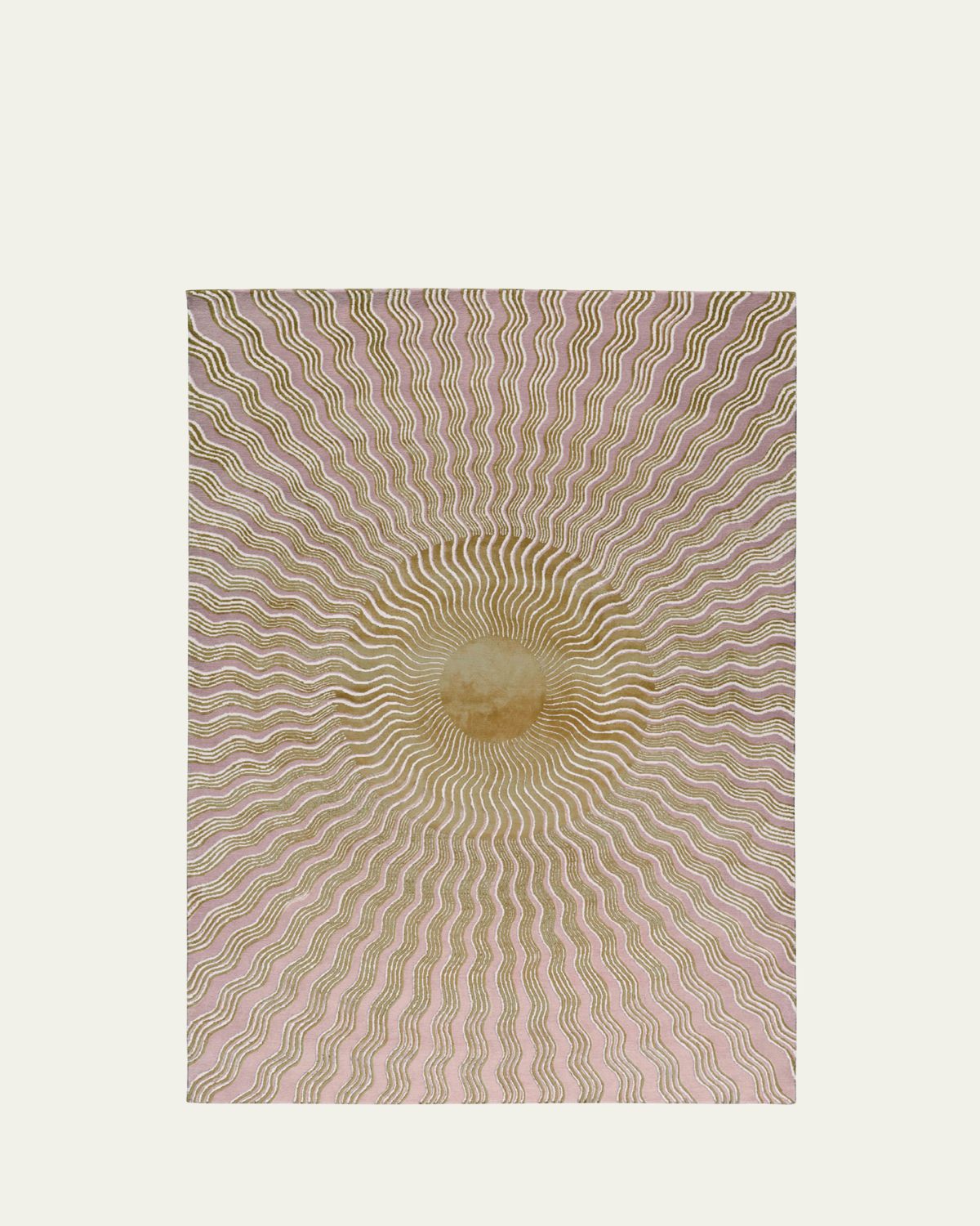 The Rug Company x Mary Katrantzou Sunray Pink Hand-Knotted Rug, 9' x 12' | Thumbnail 5