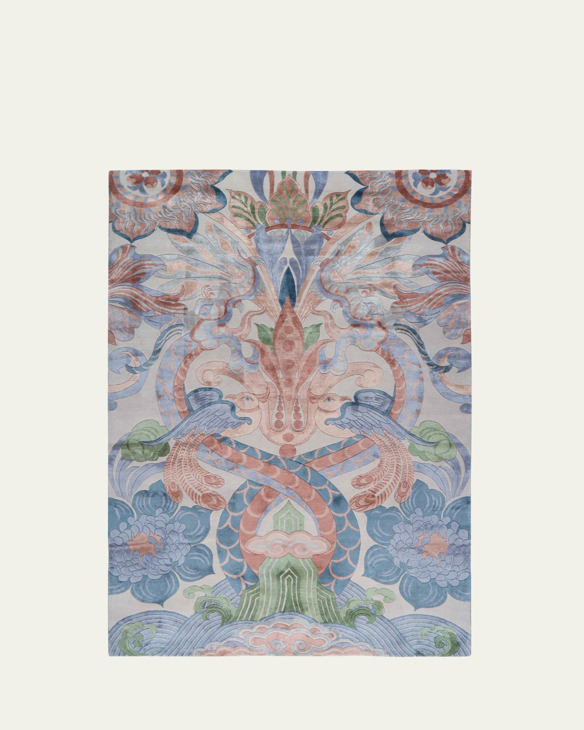 The Rug Company x Guo Pei Secret Garden Hand-Knotted Rug, 9' x 12'