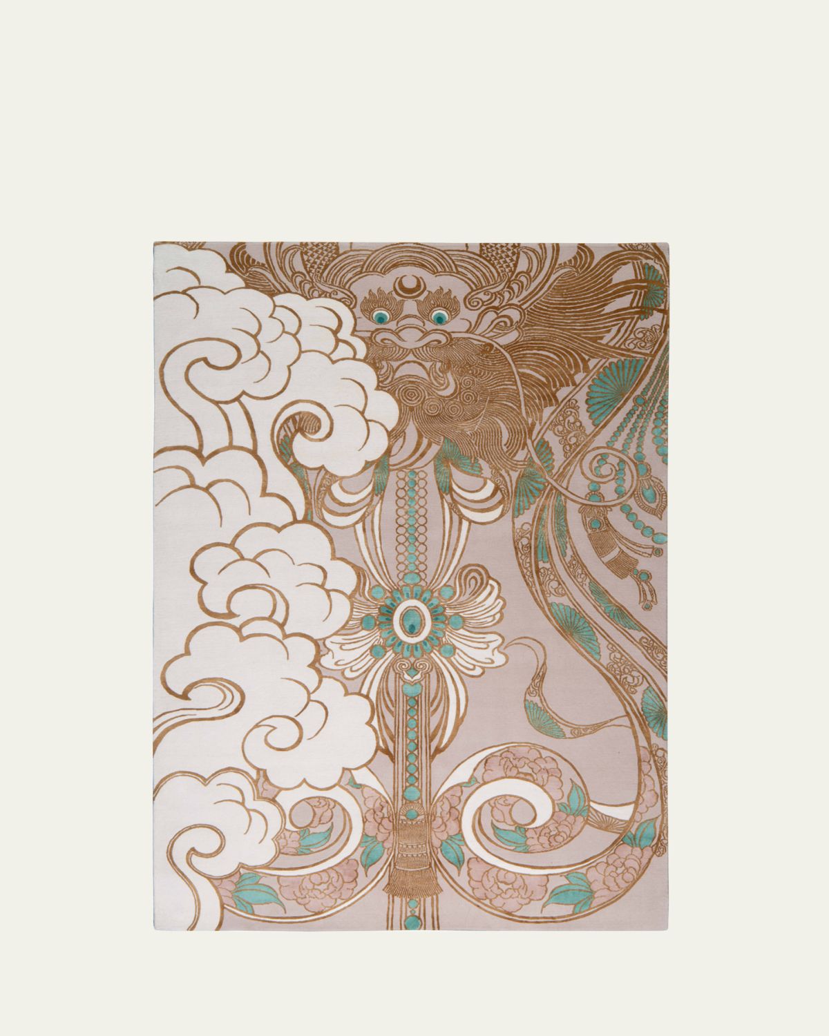 The Rug Company x Guo Pei Dragon Mist Hand-Knotted Rug, 9' x 12'