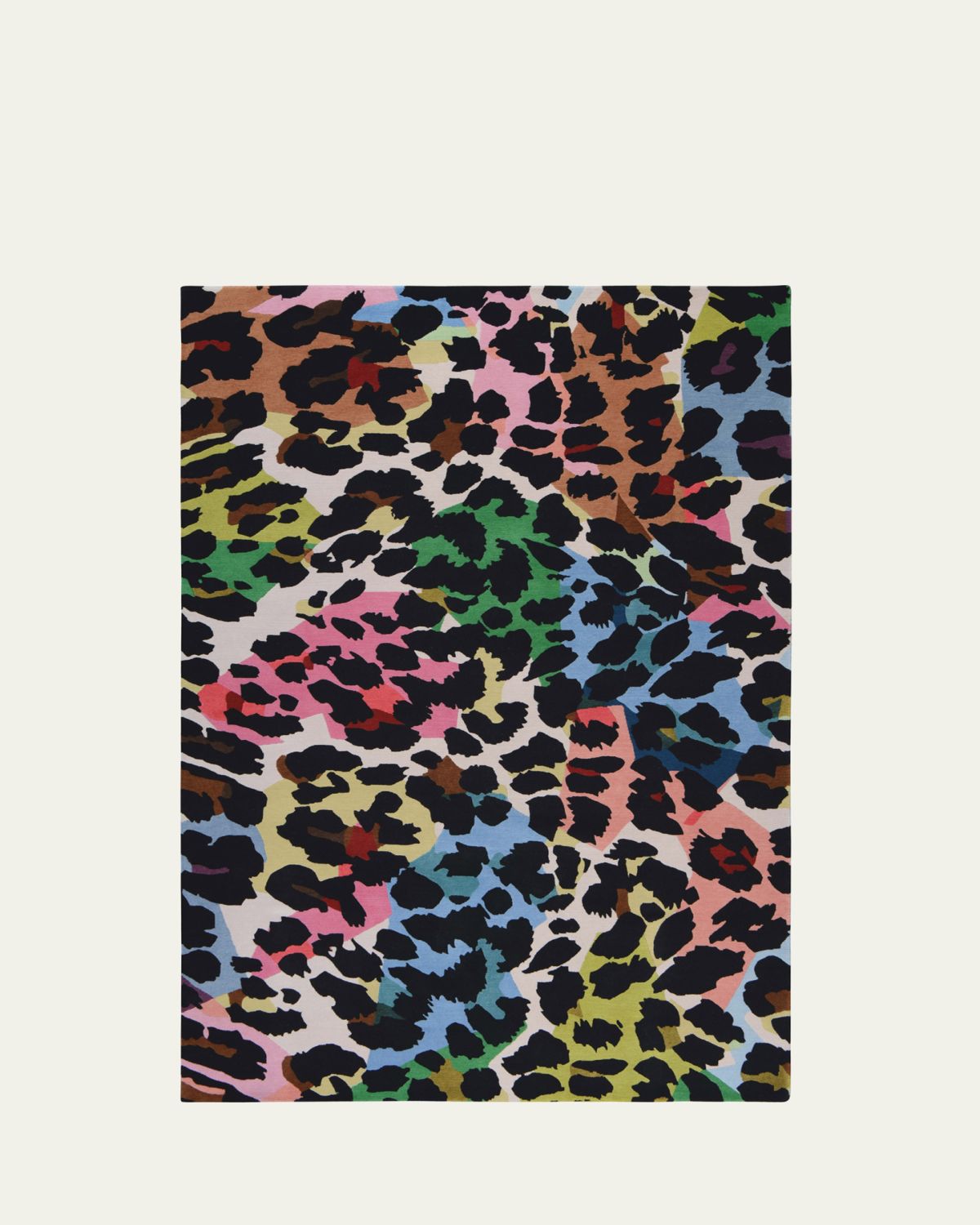 The Rug Company x Diane von Furstenberg Kaleidoscope Leopard Hand-Knotted Rug, 8' x 10'