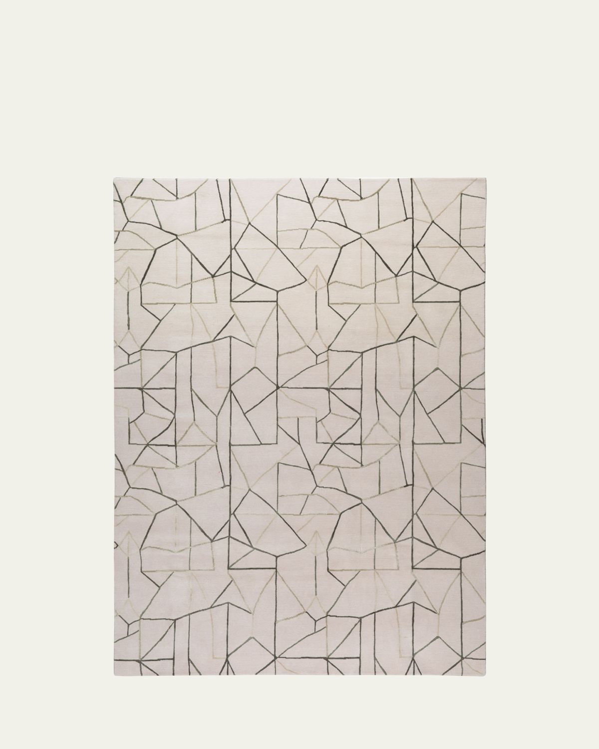 The Rug Company x Kelly Wearstler Tetras Hand-Knotted Rug, 9' x 12'