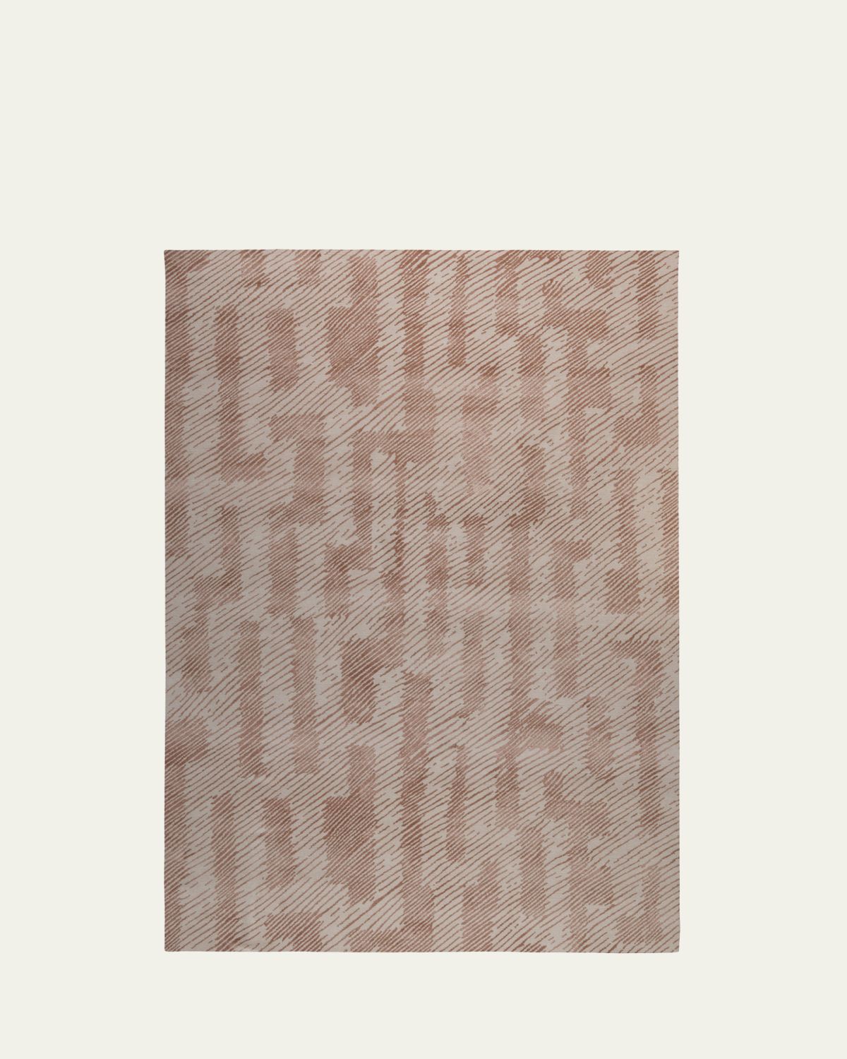 The Rug Company x Kelly Wearstler Verge Clay Hand-Knotted Rug, 8' x 10'