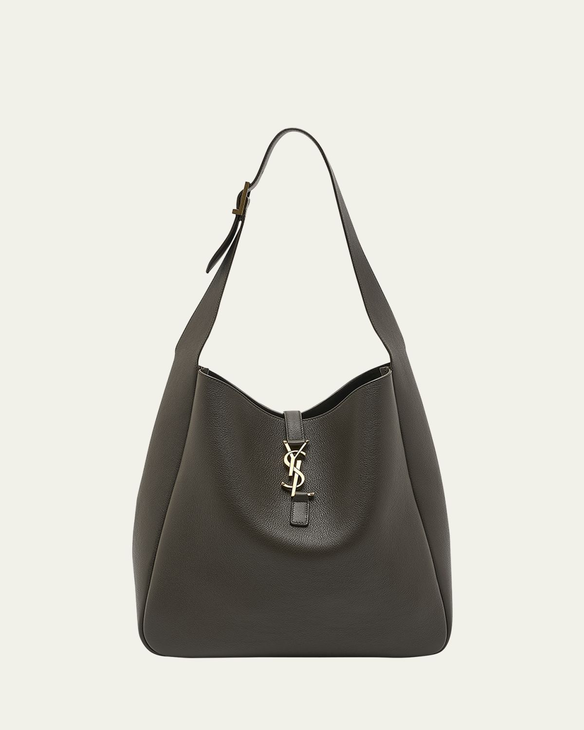 Saint Laurent Le 5 A 7 Large Shoulder Bucket Bag in Smooth Leather | Thumbnail 6 Saint Laurent Le 5 A 7 Large Shoulder Bucket Bag in Smooth Leather | Thumbnail 6
