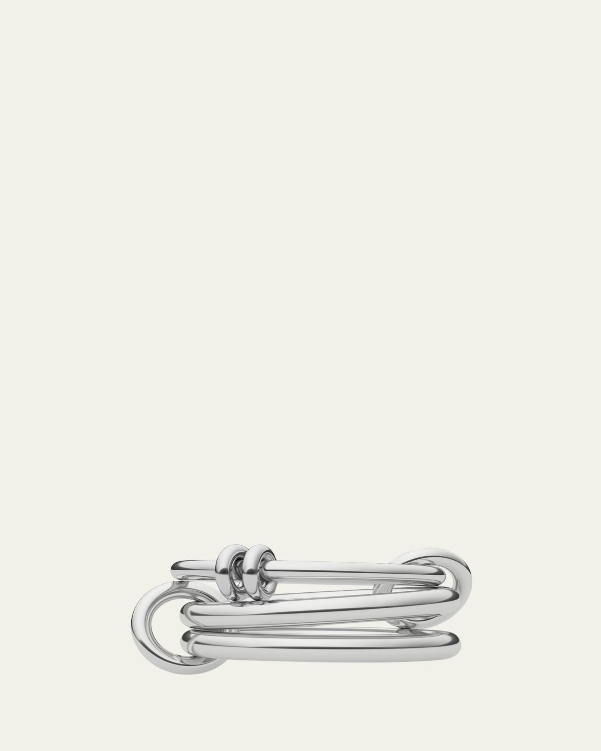 Spinelli Kilcollin Three Link Ring with Connectors in Sterling Silver | Thumbnail 6 Spinelli Kilcollin Three Link Ring with Connectors in Sterling Silver | Thumbnail 6