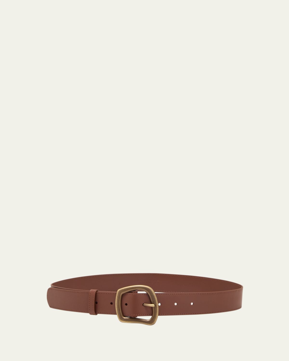 Gabriela Hearst Simone Medium Leather Belt