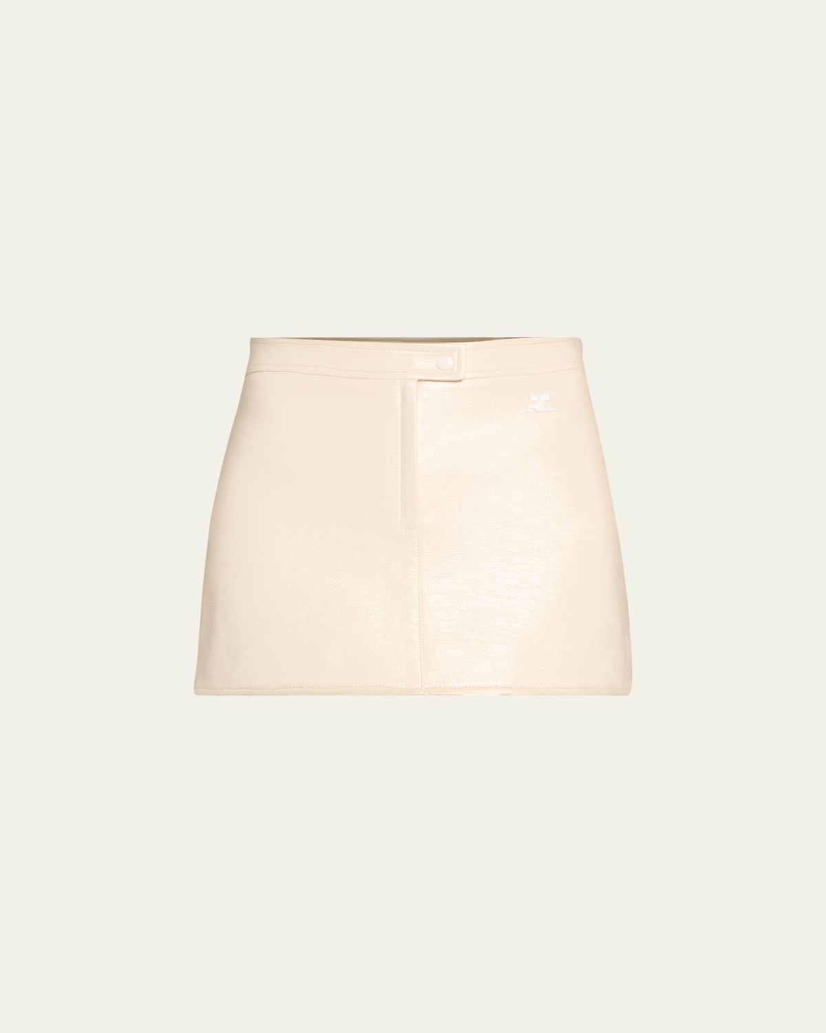 Courreges Vinyle Reedition Mini Skirt | Thumbnail 11