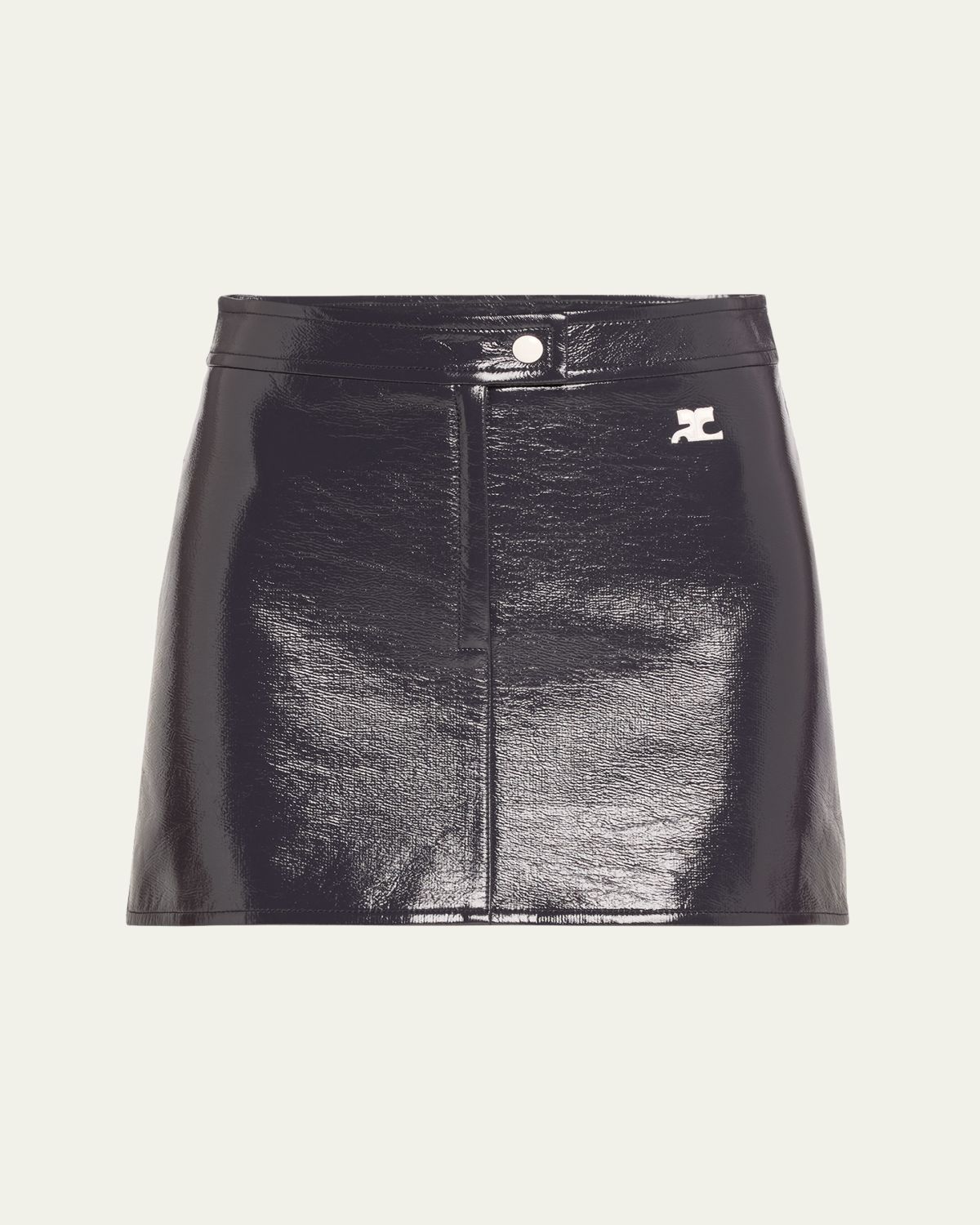 Courreges Vinyle Reedition Mini Skirt