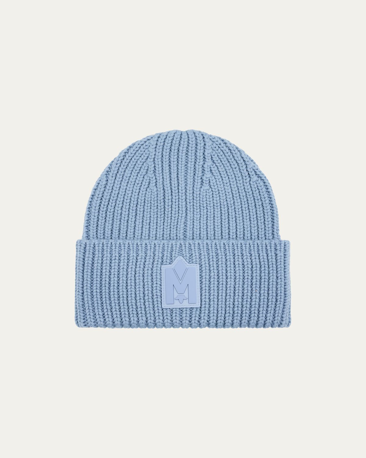 Mackage Men's M-Logo Patch Beanie Hat | Thumbnail 3 Mackage Men's M-Logo Patch Beanie Hat | Thumbnail 3