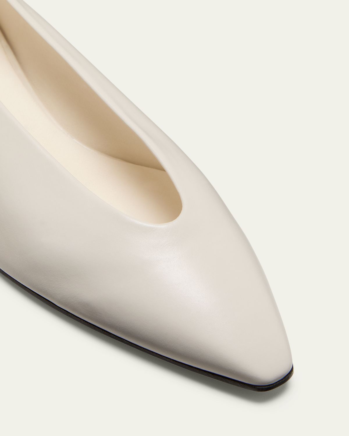 Loro Piana Rebecca Calfskin Ballerina Flats | Thumbnail 5