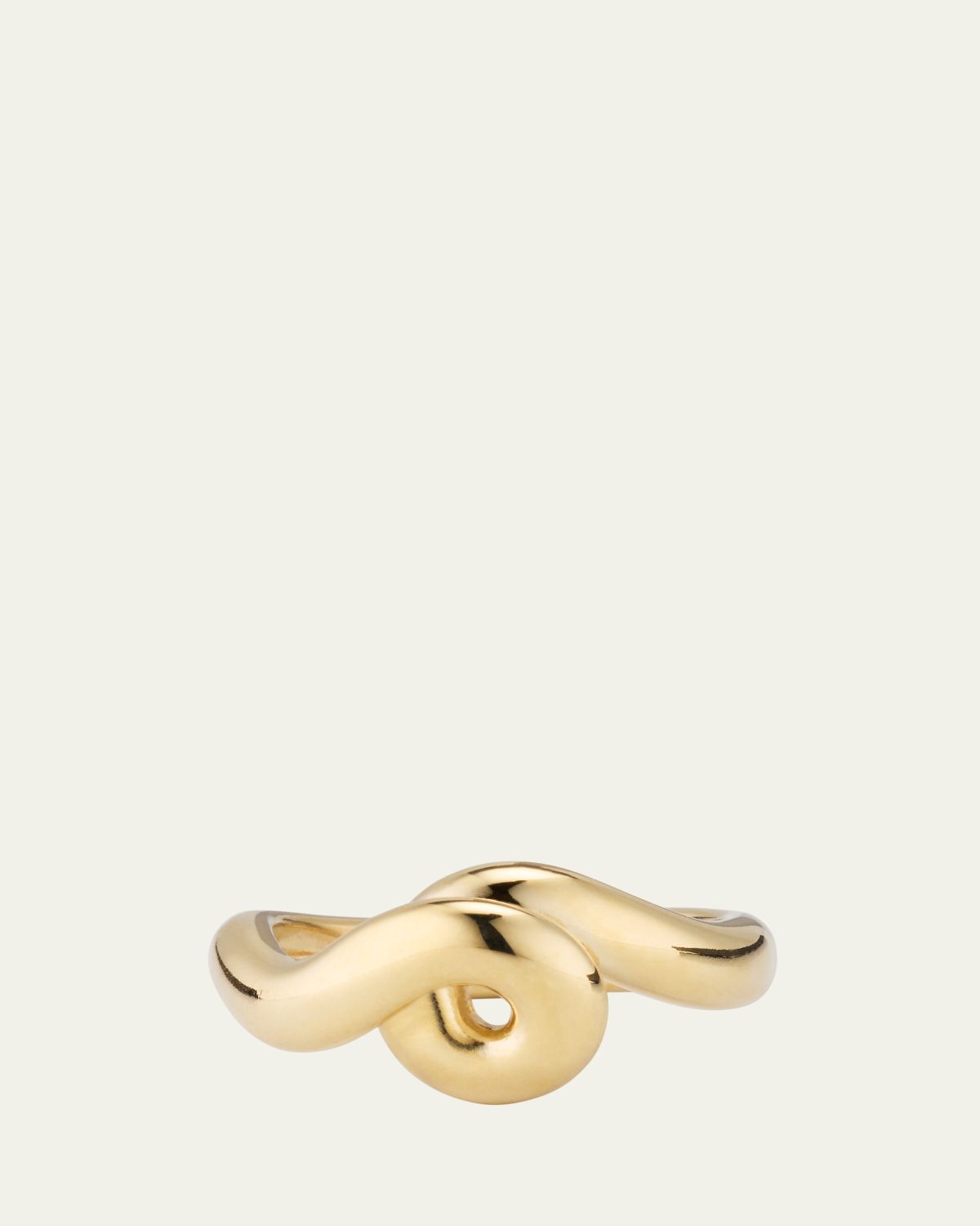 Bea Bongiasca 9K Yellow Gold Jumbo Wave Ring