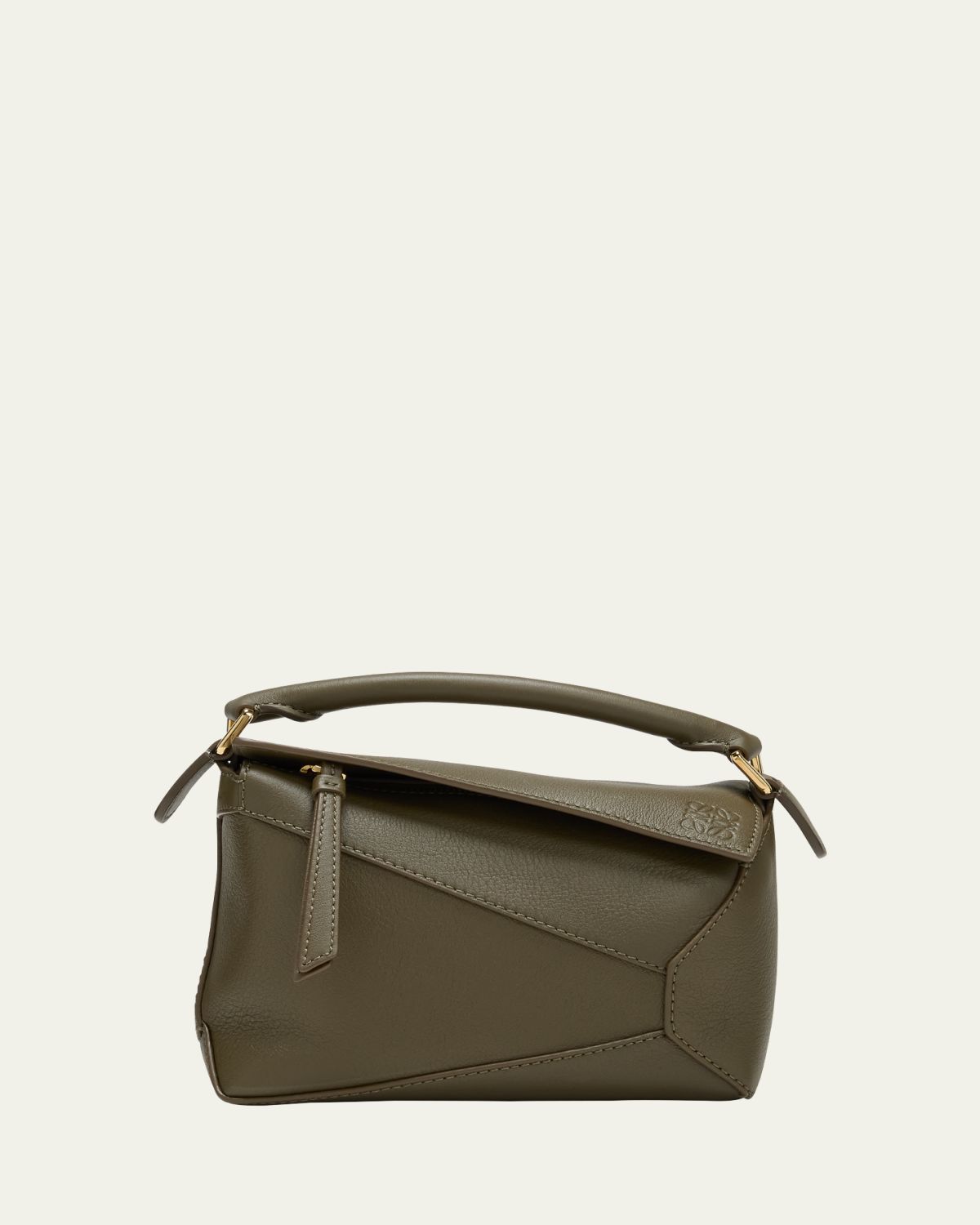 Loewe x Paula's Ibiza Puzzle Edge Mini Top-Handle Bag in Leather | Thumbnail 6