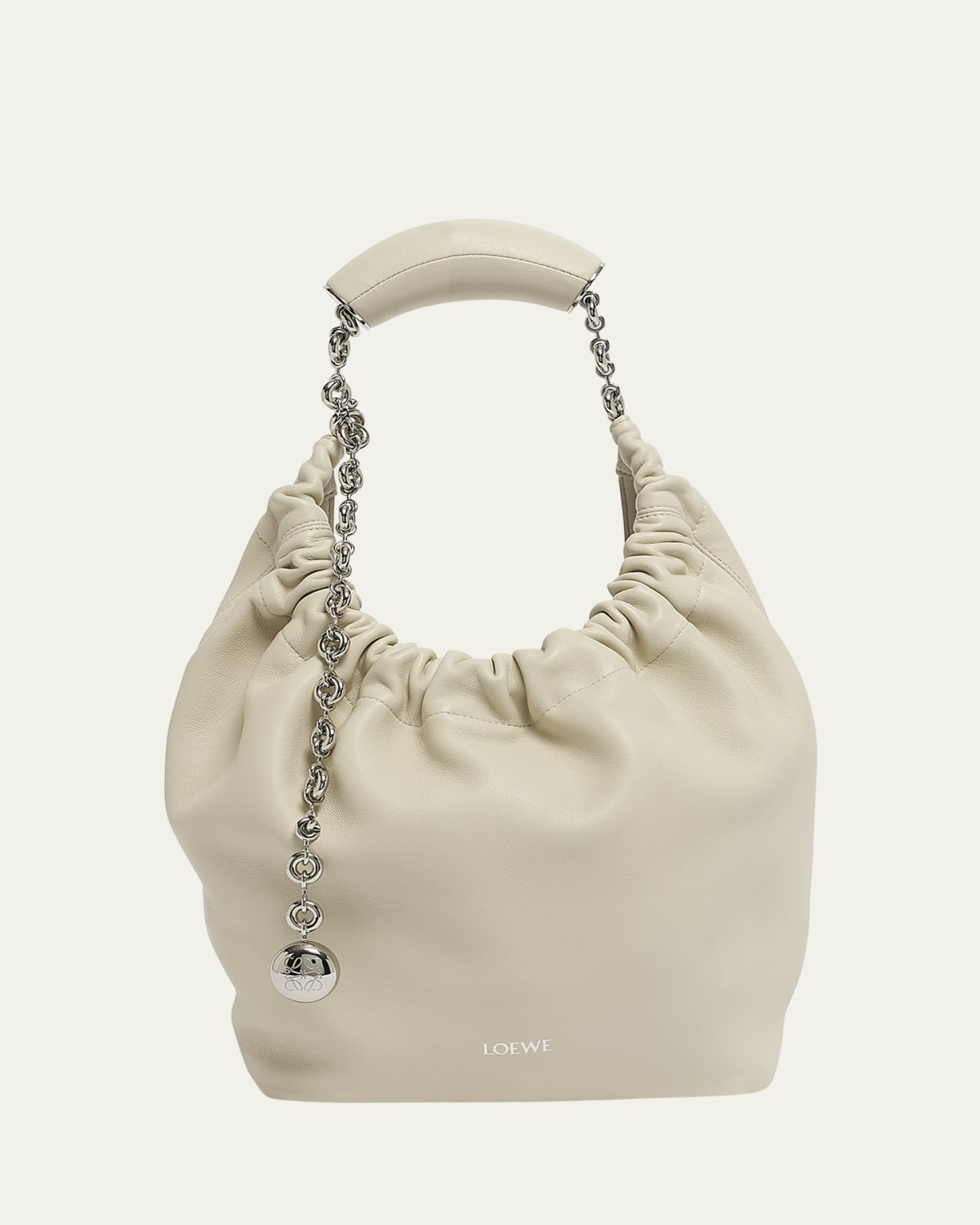 Loewe Squeeze Small Shoulder Bag in Napa Leather | Thumbnail 6