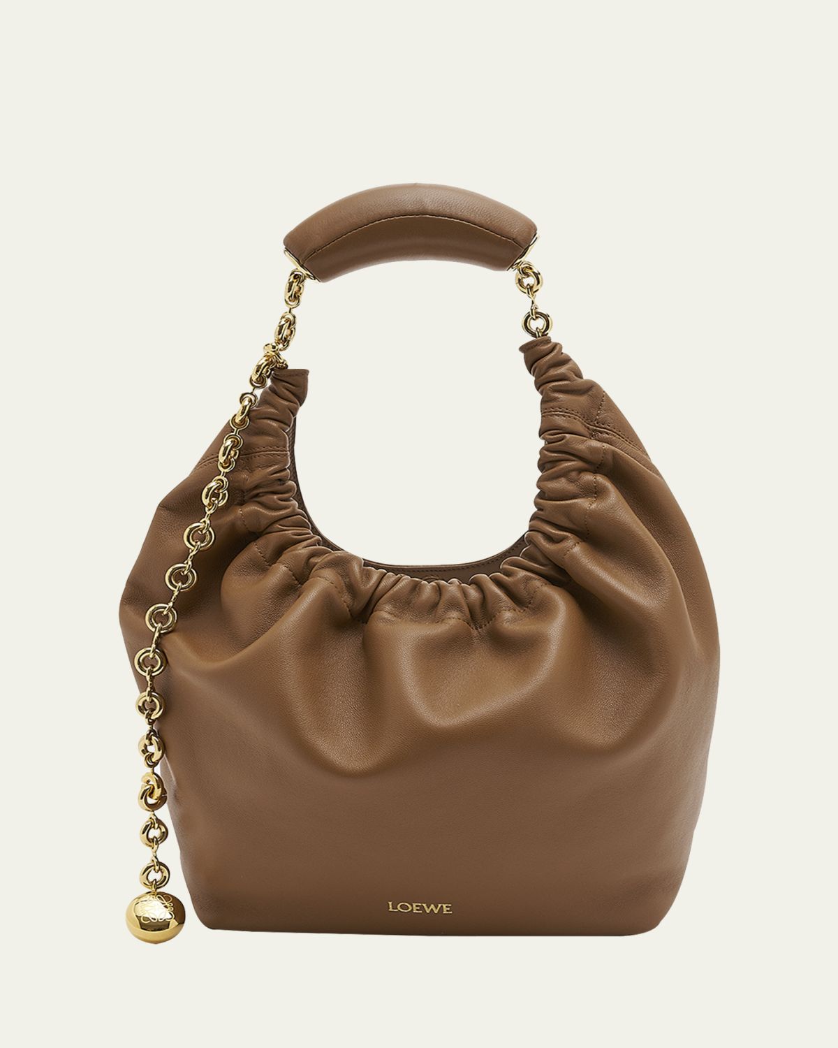 Loewe Squeeze Small Shoulder Bag in Napa Leather | Thumbnail 6