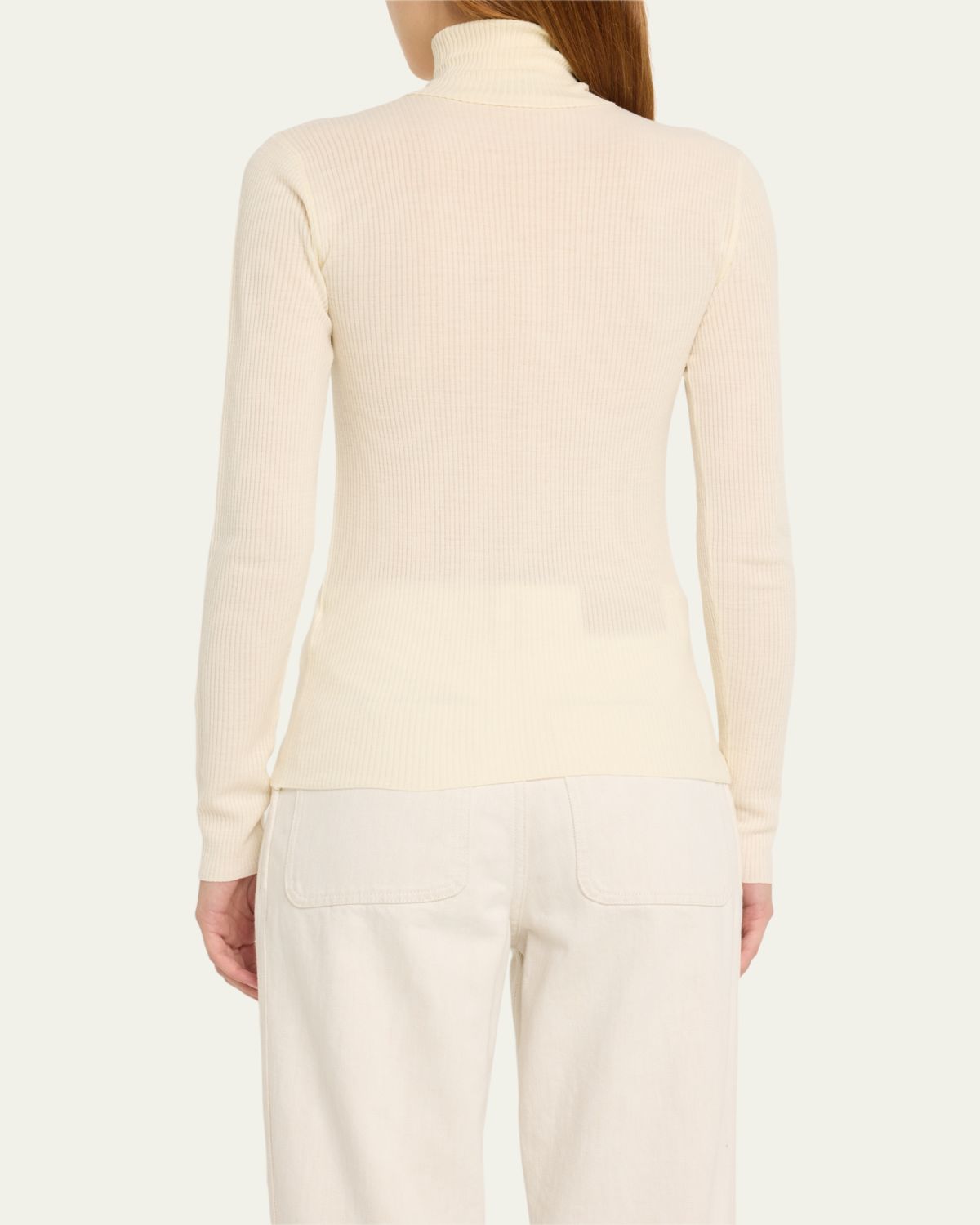 Loro Piana Taupo Ribbed Wool Turtleneck | Thumbnail 7